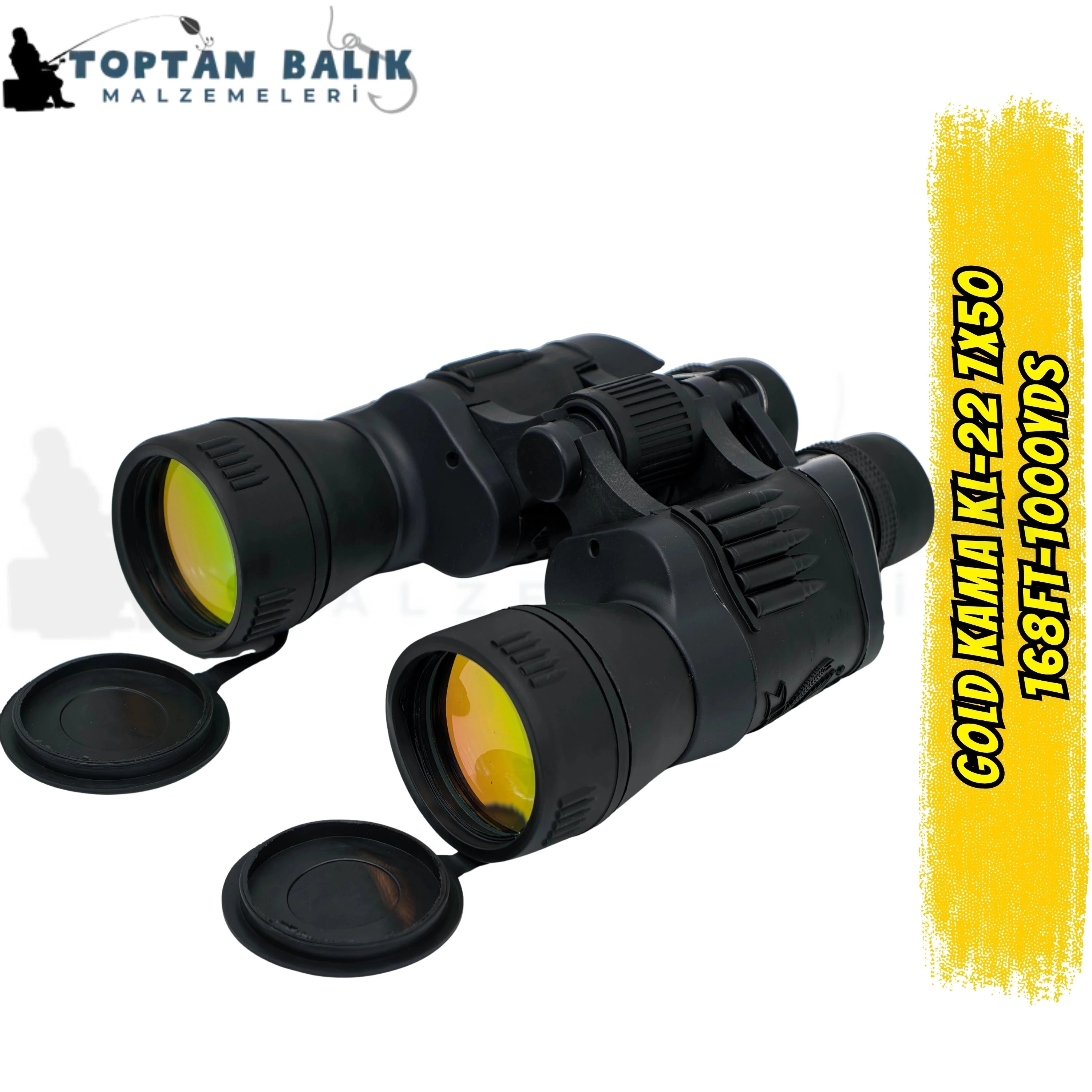 Ürün Adı: Gold Kama KL-22 7x50 Profesyonel Çift Gözlü Dürbün 168FT / 1000YDS