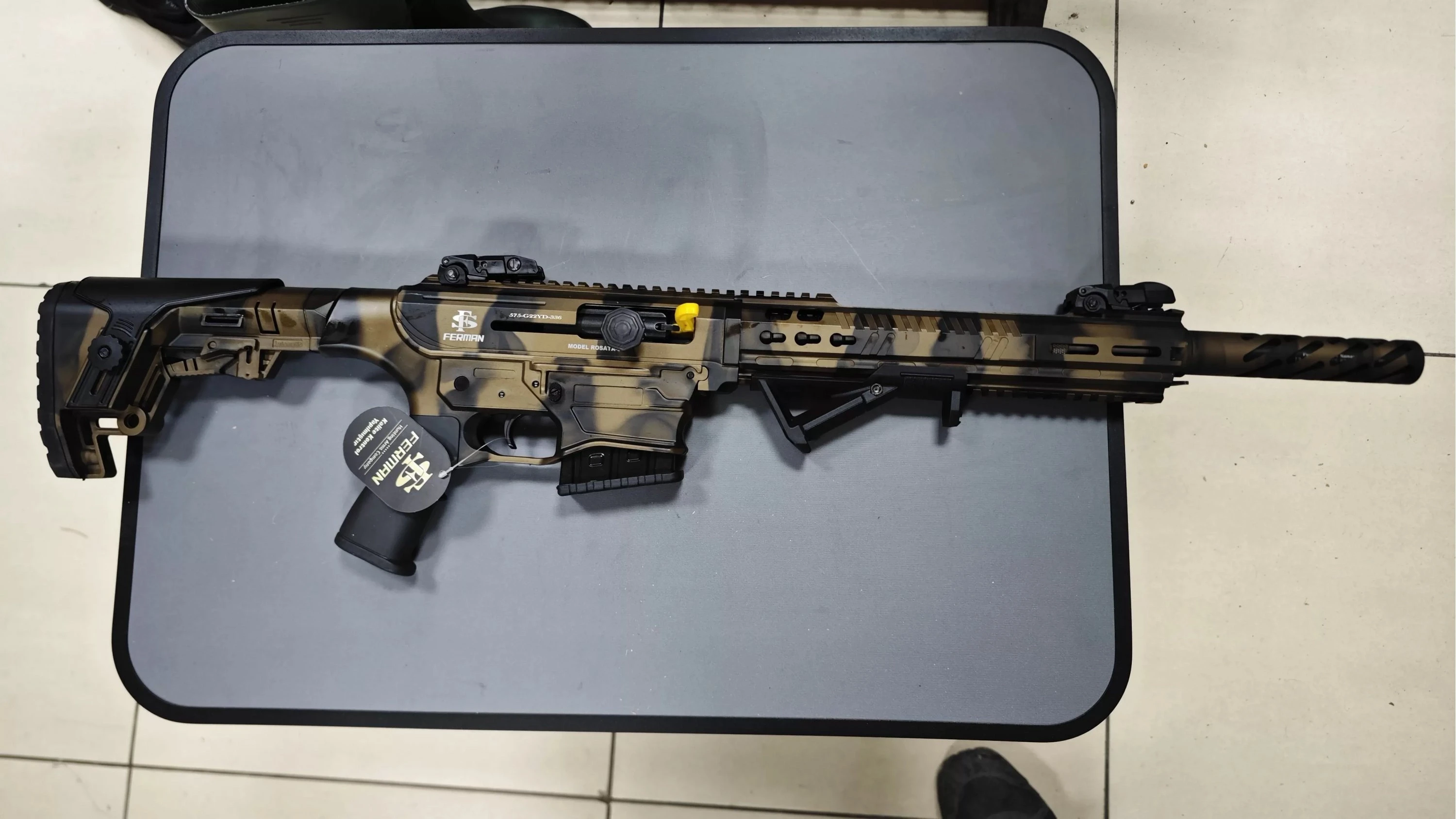 Ferman FX7 TTS-001 Şarjörlü Yarı Otomatik Av Tüfeği (12 Kalibre - Gazlı Sistem - Bronze)