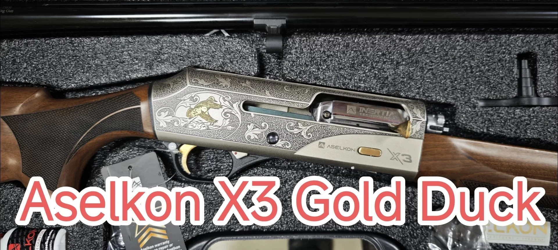Aselkon X3 Gold Duck Kinetik Av Tüfeği (12 Cal - 66 cm / 71 cm)