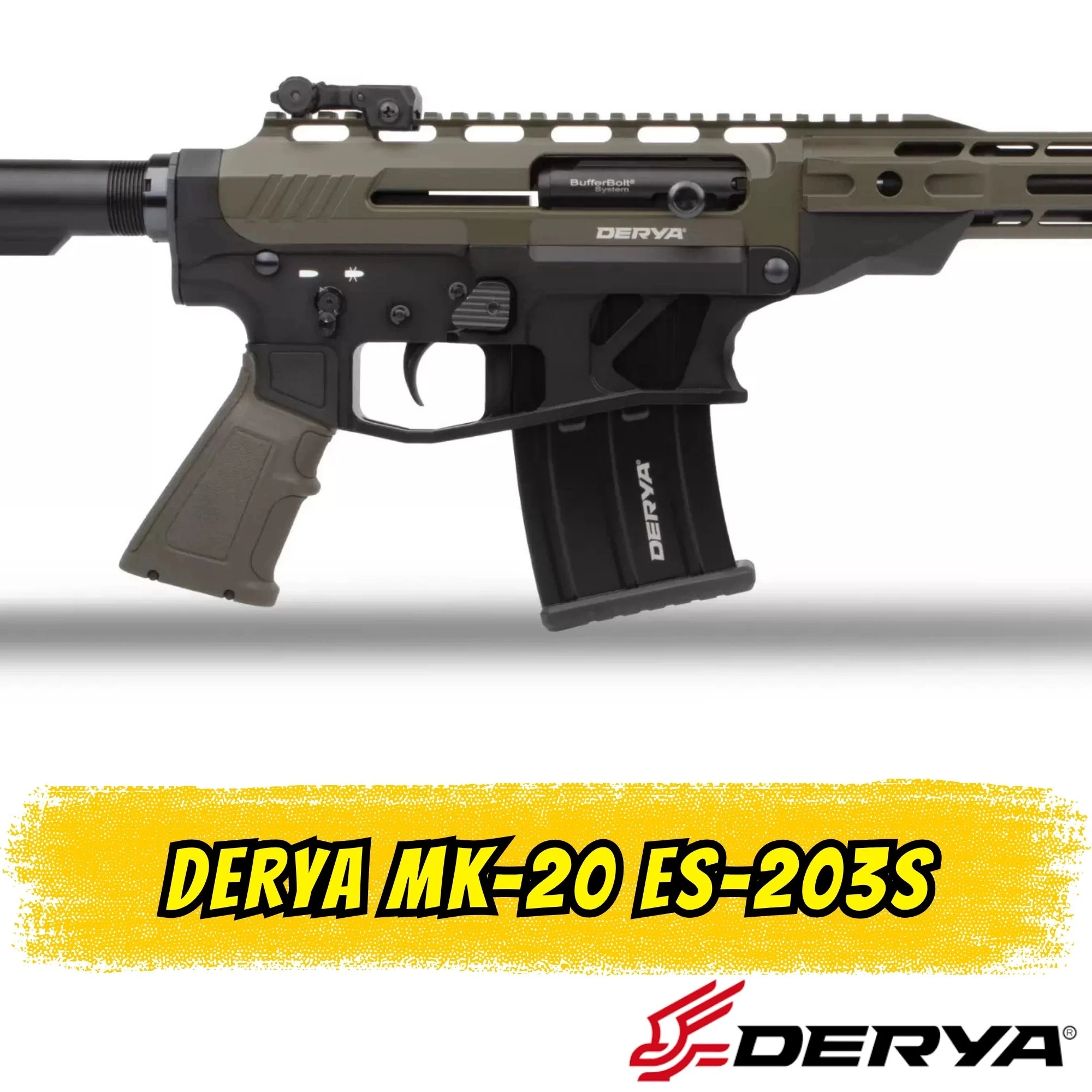 Derya MK-20 ES-203S Şarjörlü Av Tüfeği (20 GA - 47 cm Namlu)