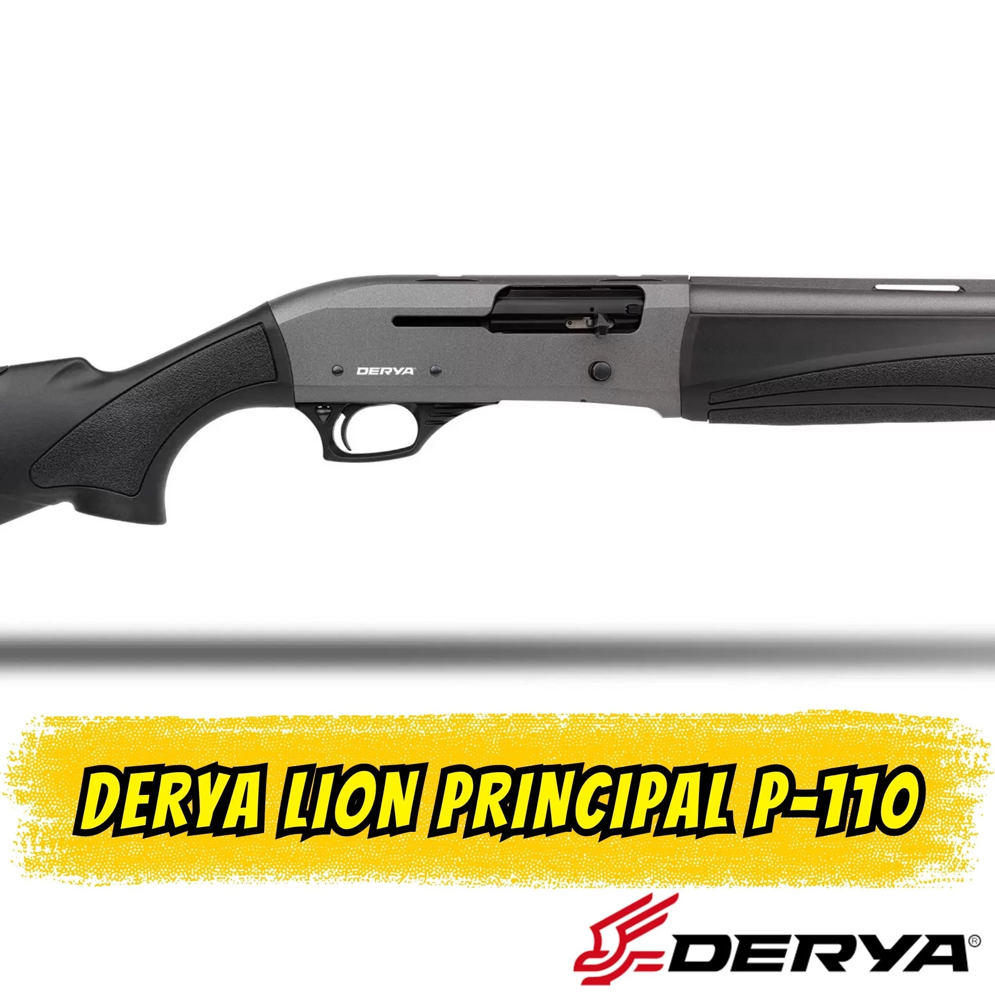 Derya Lion Principal P-110 Yarı Otomatik Av Tüfeği (12 GA - Polimer - 71 cm Namlu)
