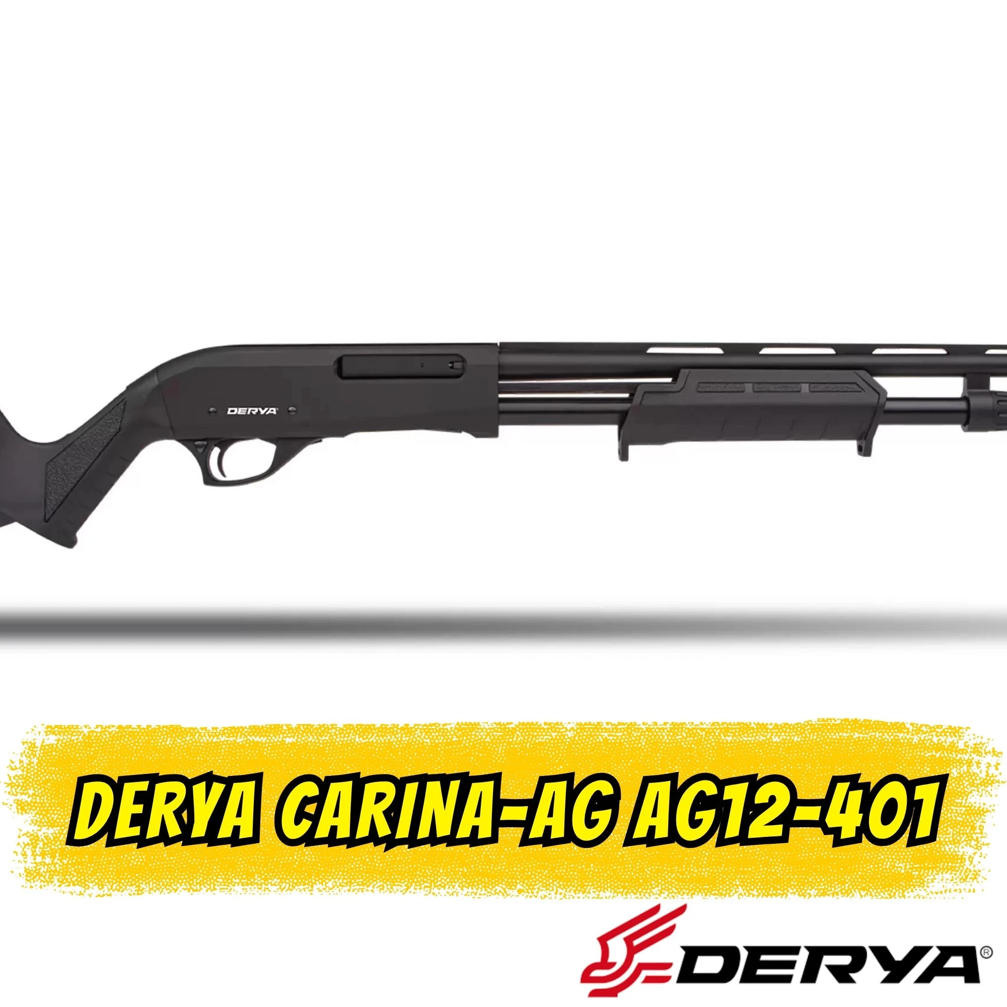 Derya Carina-AG AG12-401 Pompalı Av Tüfeği (12 GA - Ayarlanabilir Yanaklıklı - 71 cm Namlu)