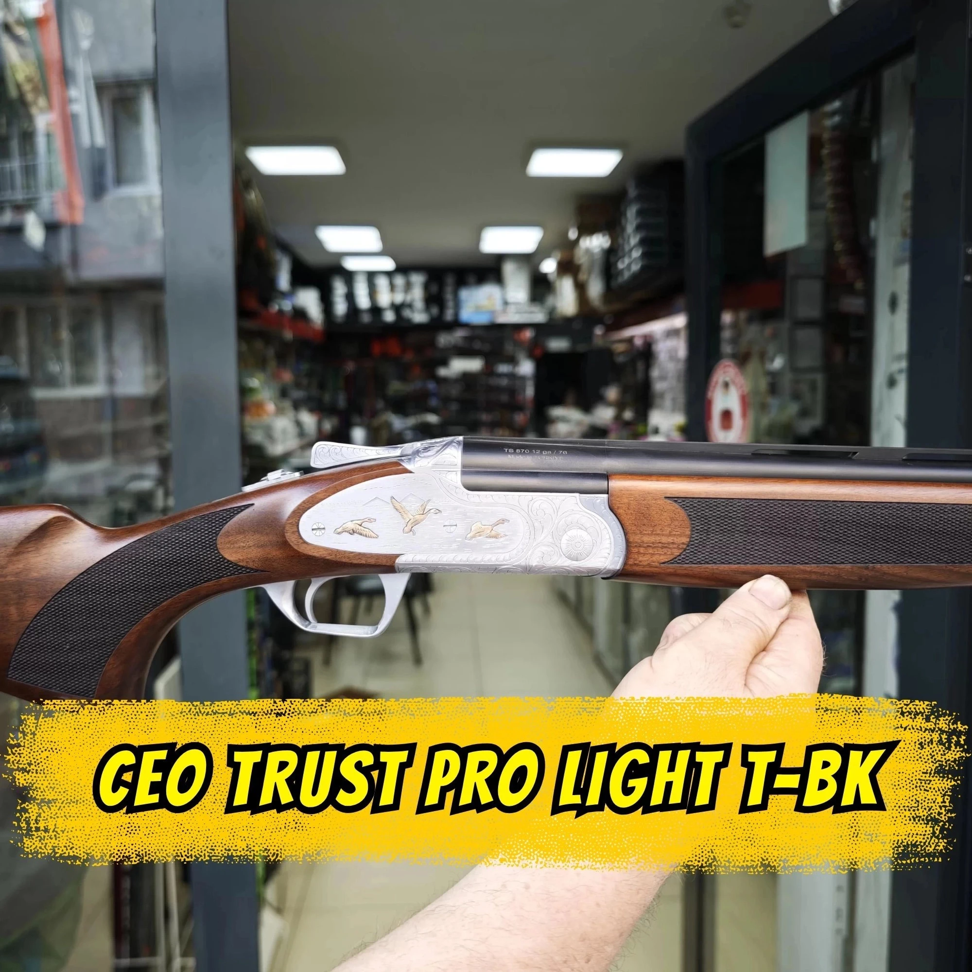 CEO Trust Pro Light T-BK Superpoze Av Tüfeği