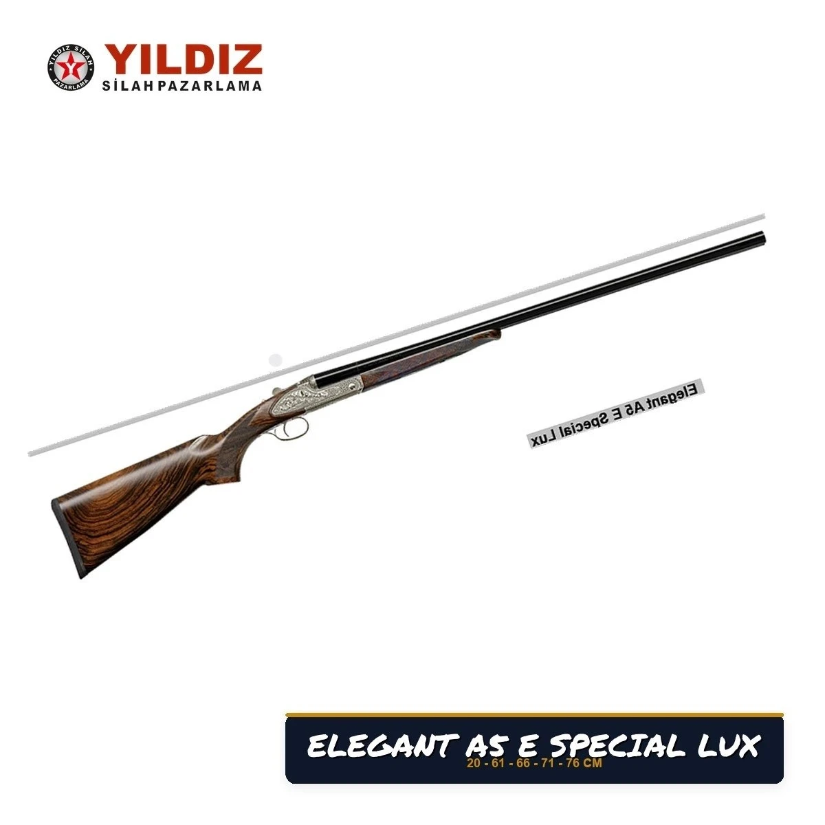 Yıldız ELEGANT A5 E SPECIAL LUX Çifte Av Tüfeği