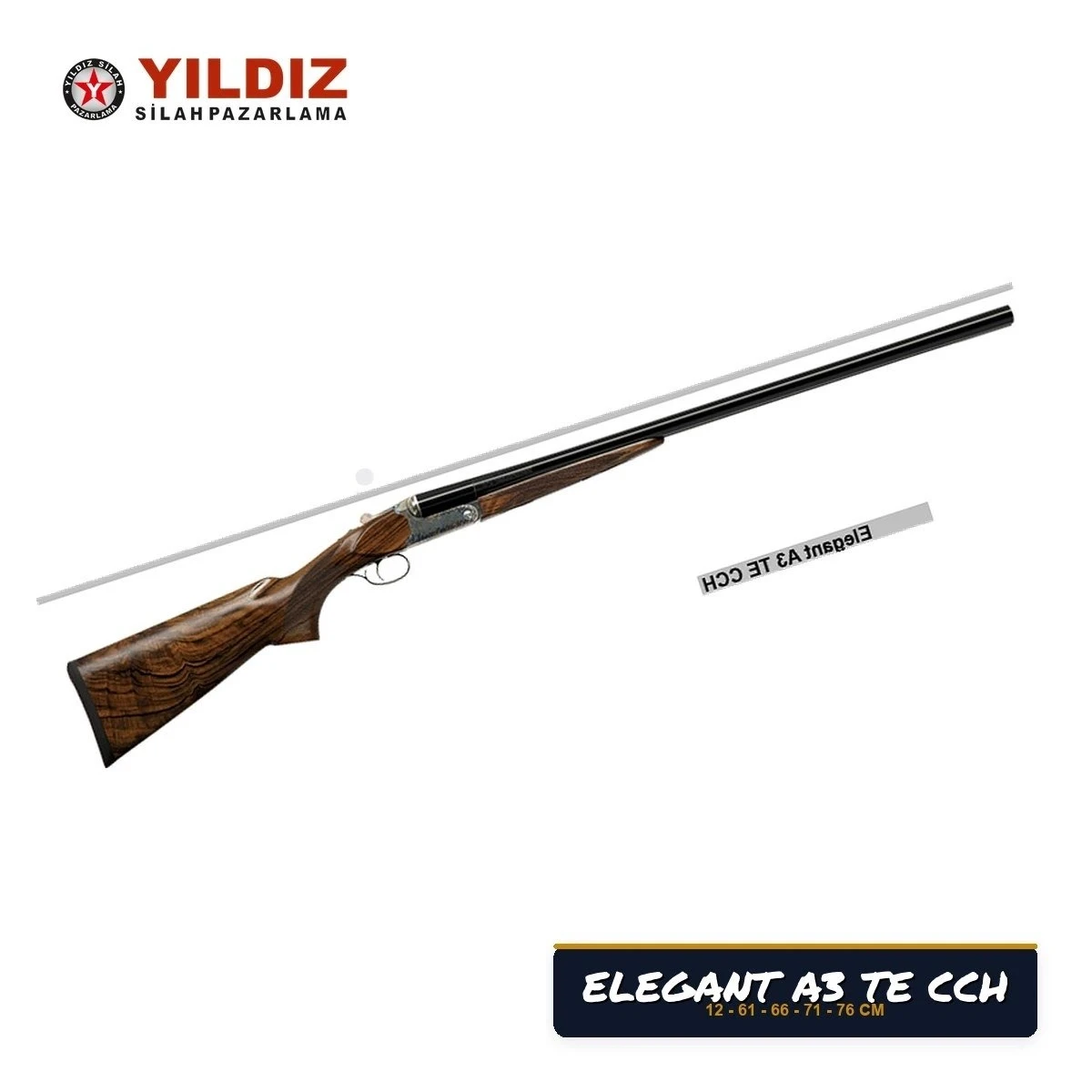 Yıldız ELEGANT A3 TE CCH Çifte Av Tüfeği