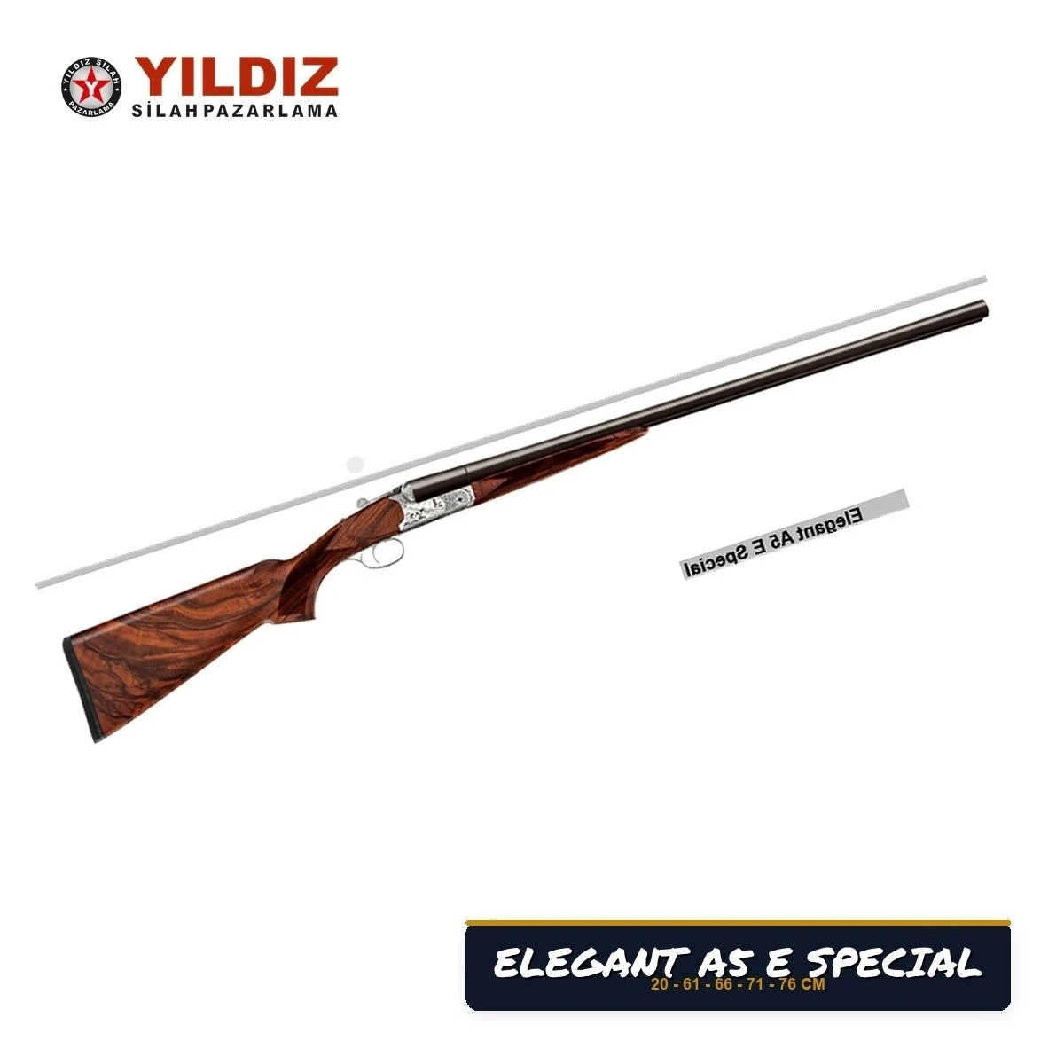 Yıldız ELEGANT A5 E SPECIAL Çifte Av Tüfeği