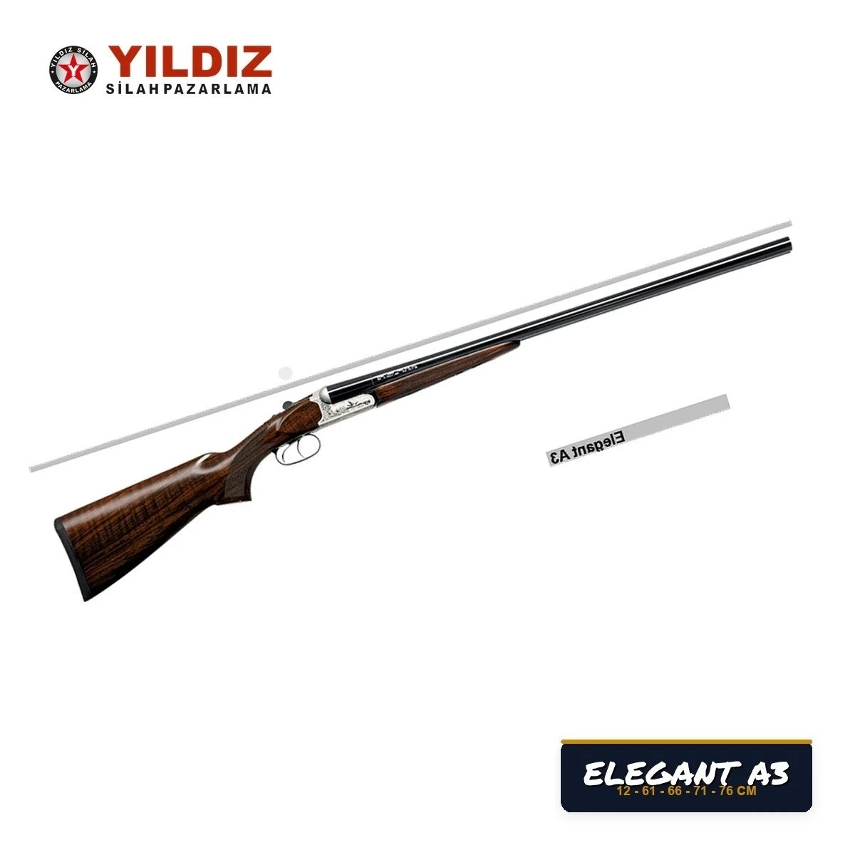 Yıldız ELEGANT A3 Çifte Av Tüfeği