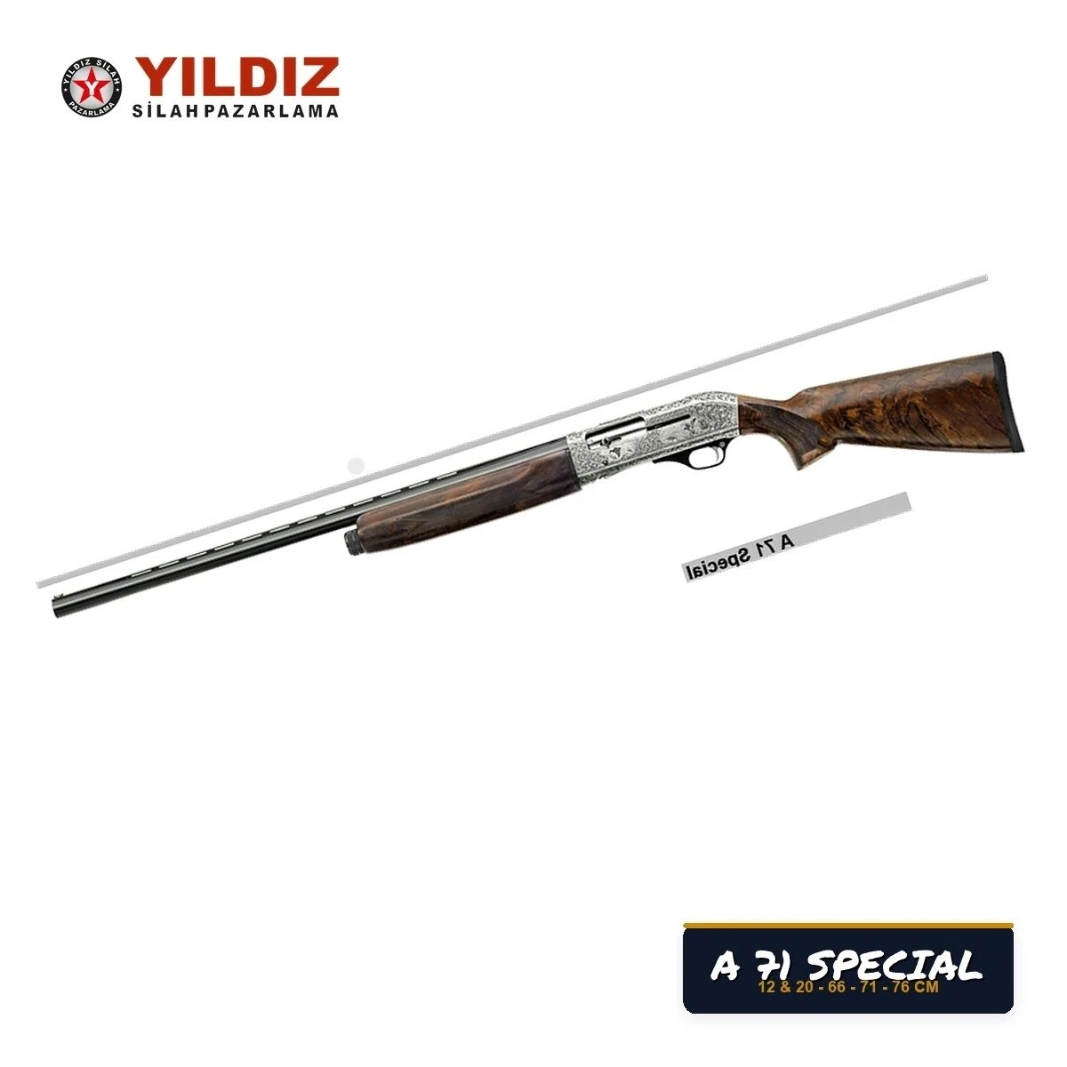 Yıldız A 71 SPECIAL Yarı Otomatik Av Tüfeği