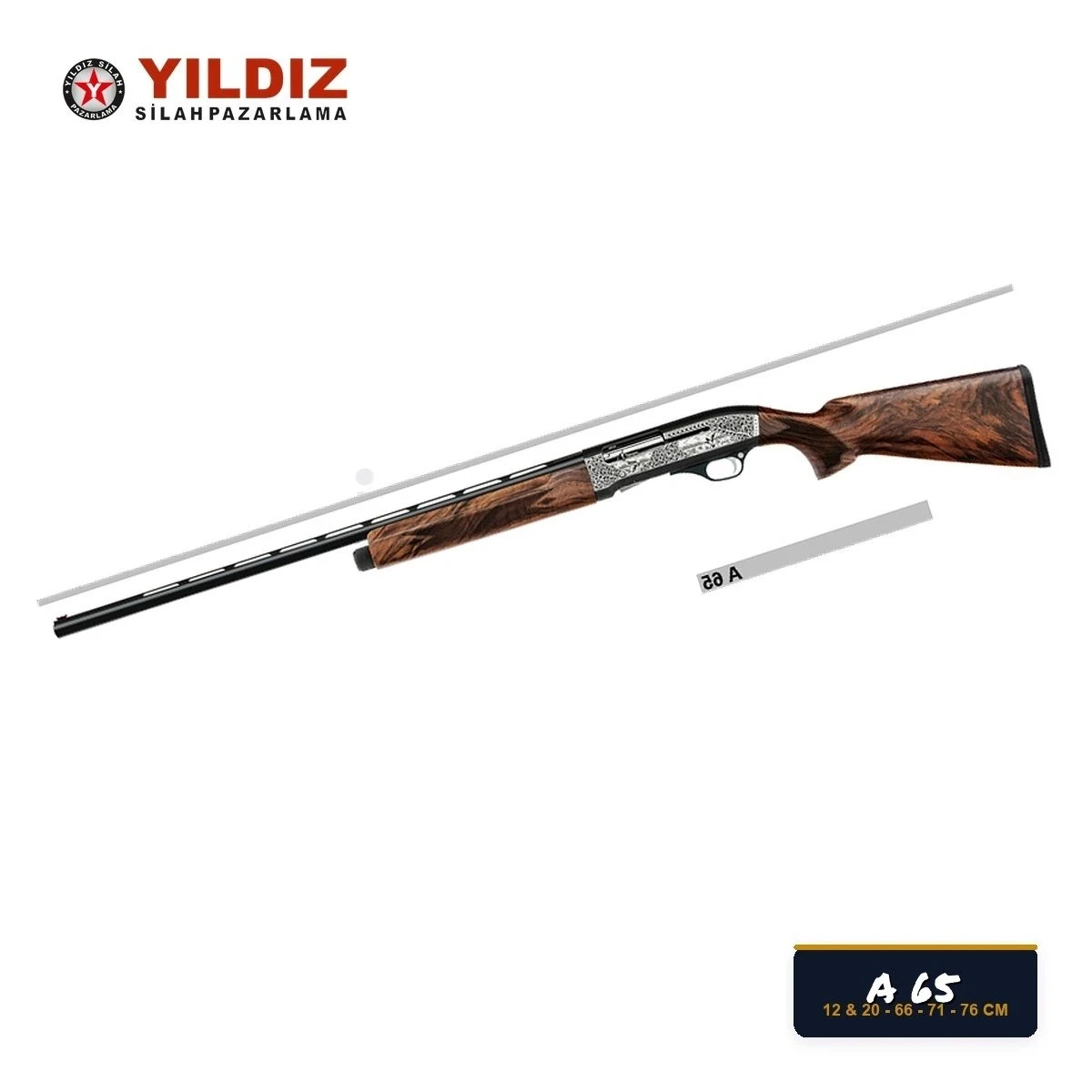 Yıldız A 65 Yarı Otomatik Av Tüfeği