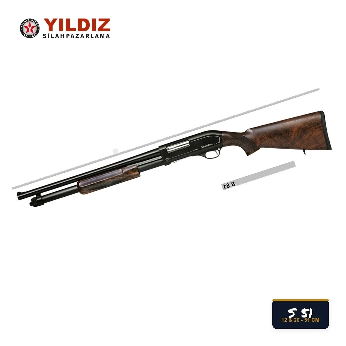 Yıldız S 51 Pompalı Av Tüfeği