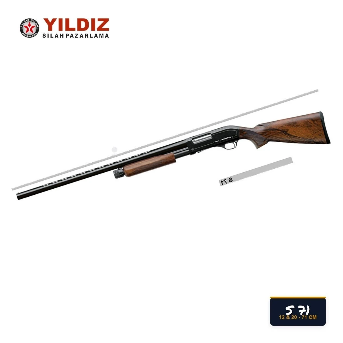 Yıldız S 71 Pompalı Av Tüfeği