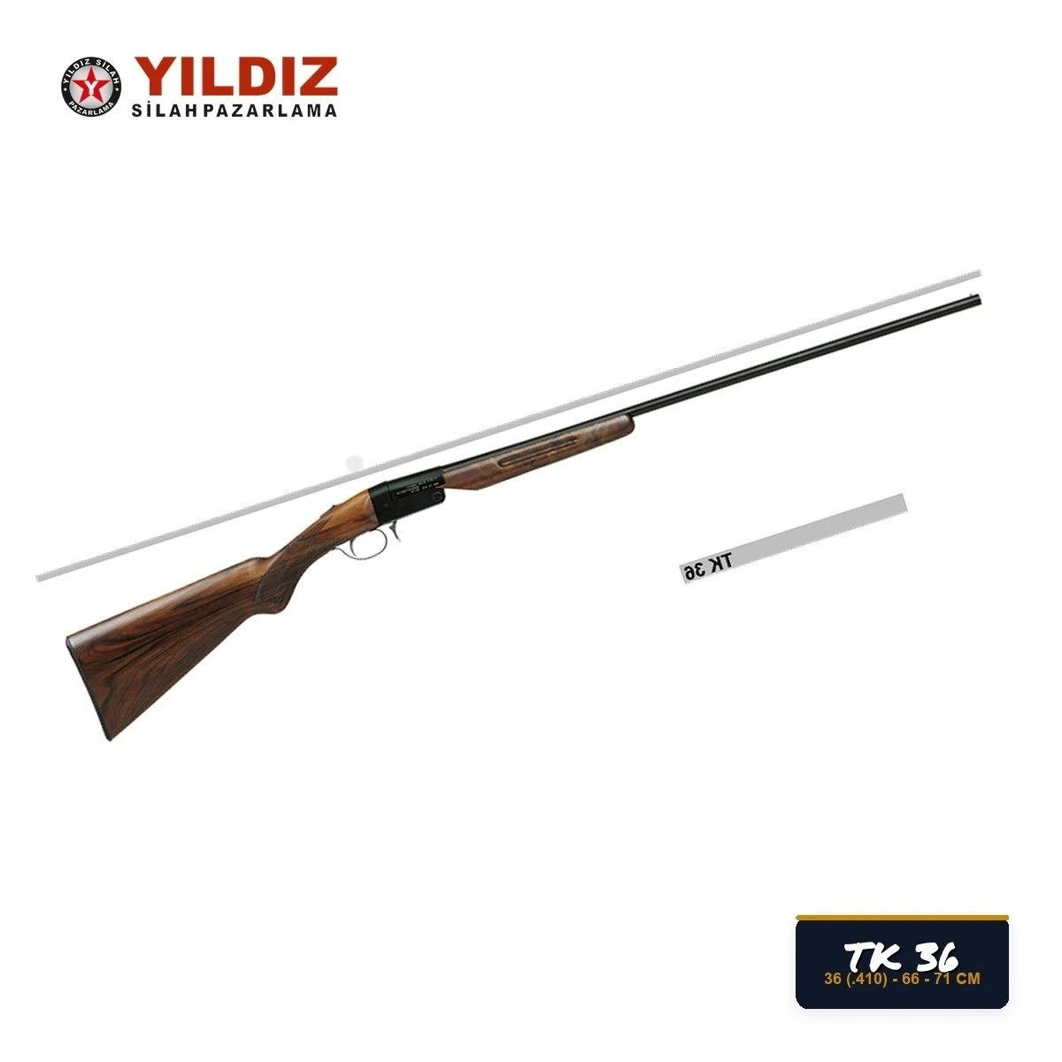 Yıldız TK 36 Tek Kırma Av Tüfeği