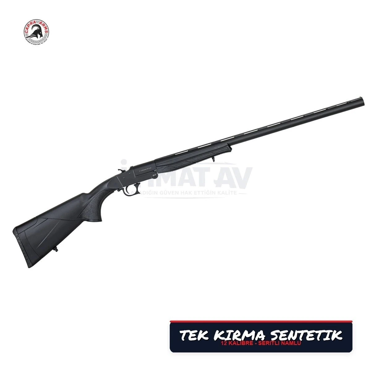 Capra Tek Kırma 12 Kalibre Şeritli Sentetik Av Tüfeği