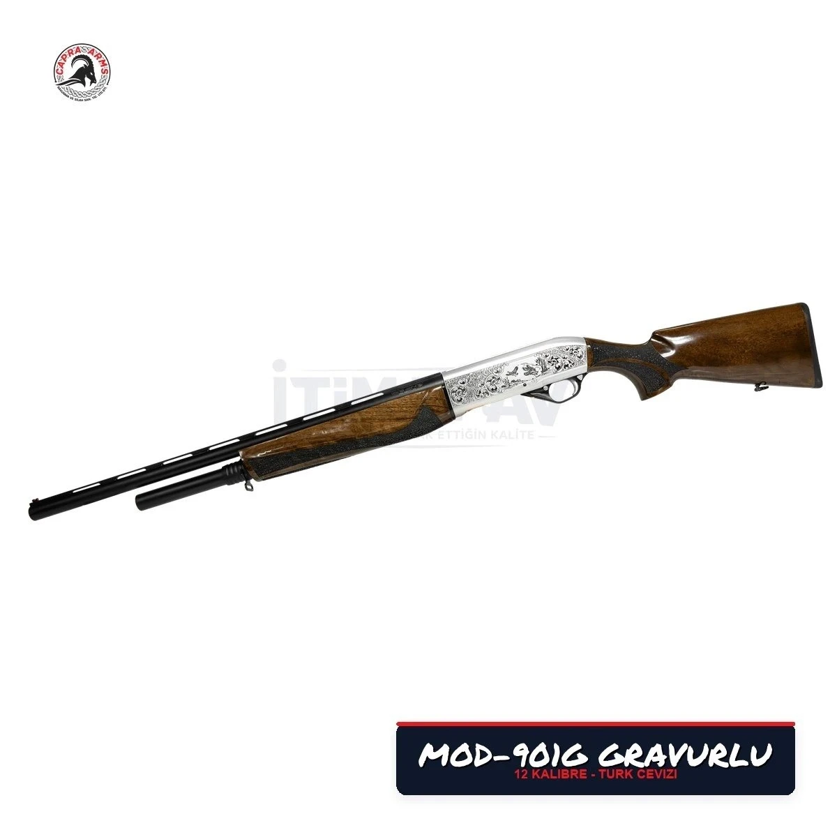 Capra MOD-901G Asit İşleme Ahşap Yarı Otomatik Av Tüfeği