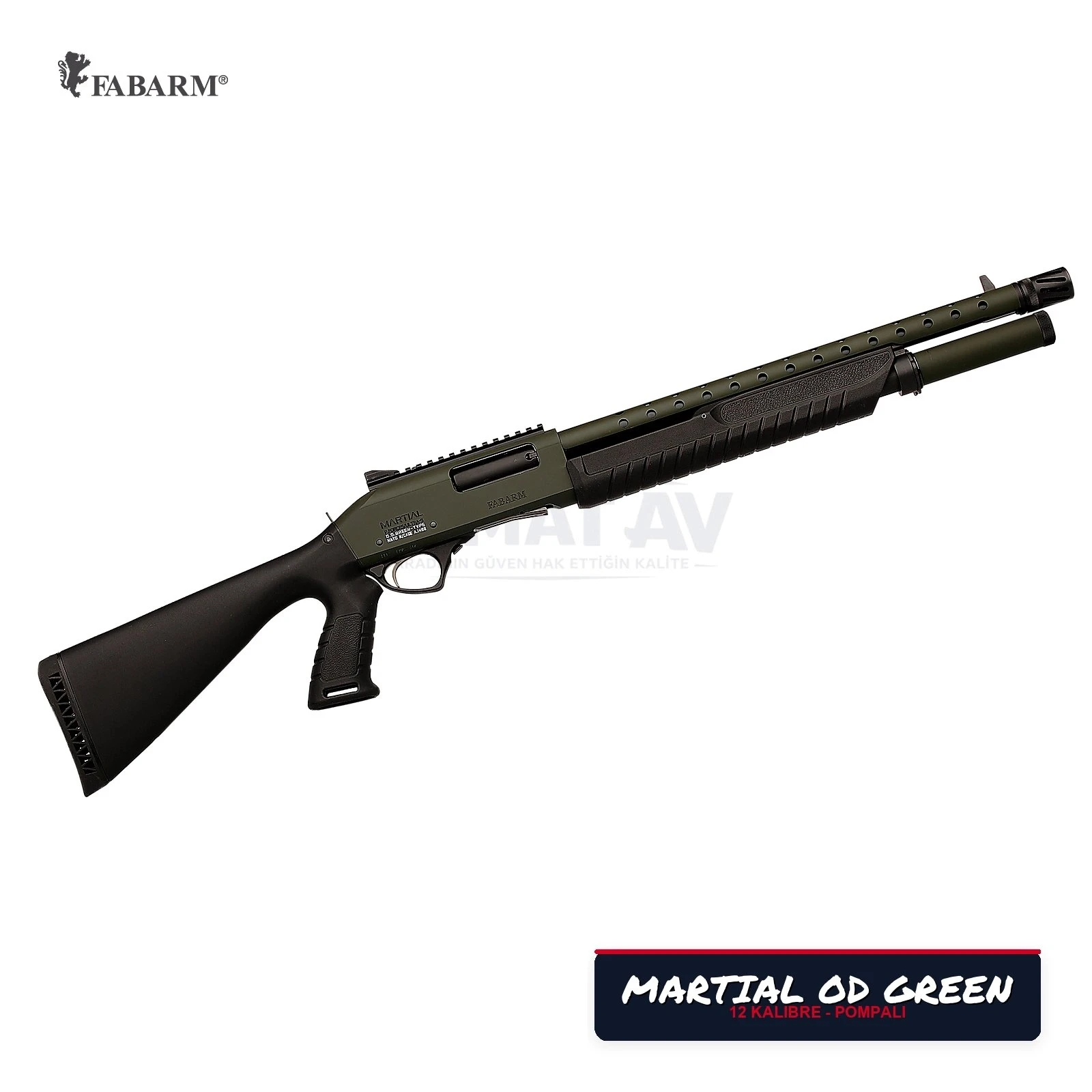 FABARM MARTIAL OD GREEN POMPALI AV TÜFEĞİ