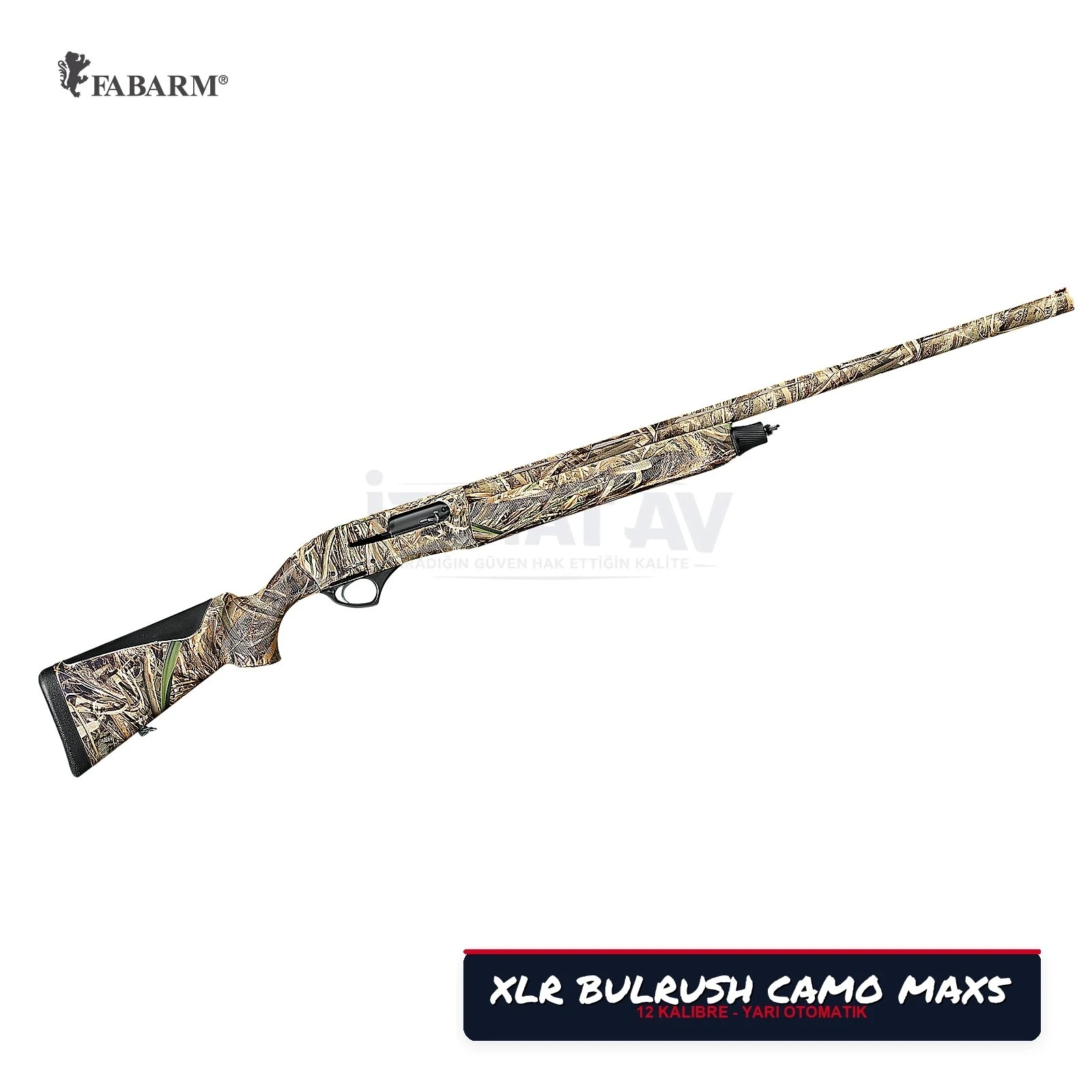 FABARM XLR BULRUSH CAMO MAX5 YARI OTOMATİK AV TÜFEĞİ