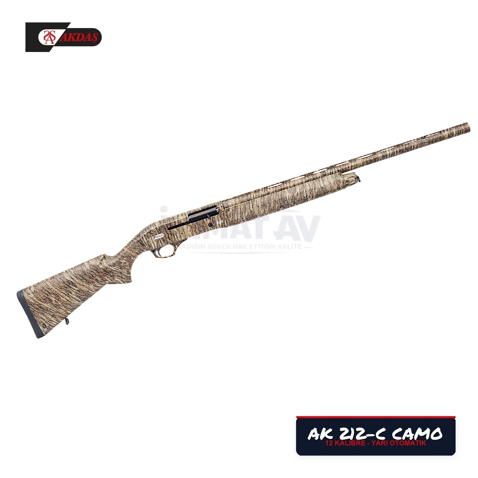 AKDAŞ AK 212-C CAMO YARI OTOMATİK AV TÜFEĞİ