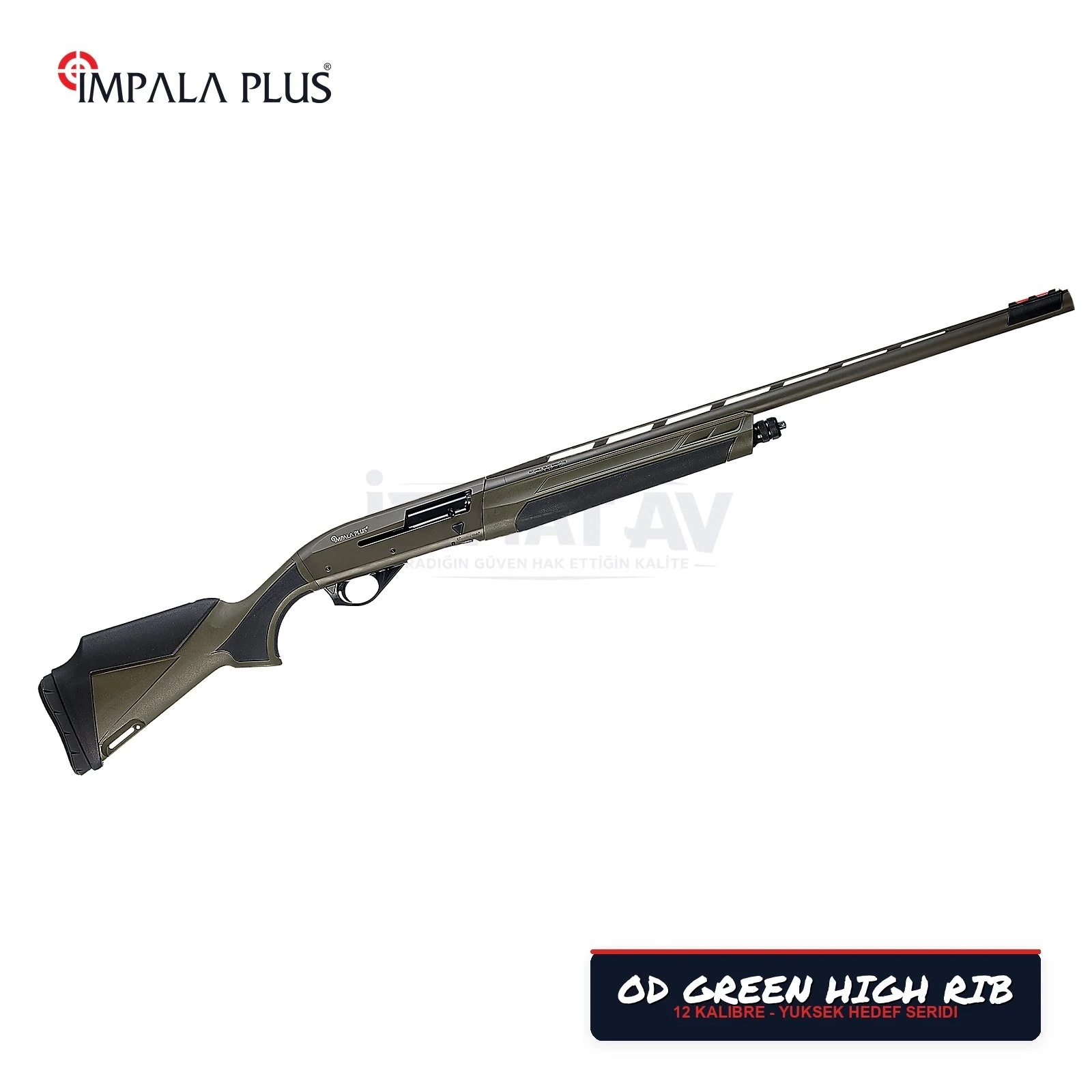 İmpala Plus O.D. Green High Rib Barrel Şeritli Yarı Otomatik Av Tüfeği