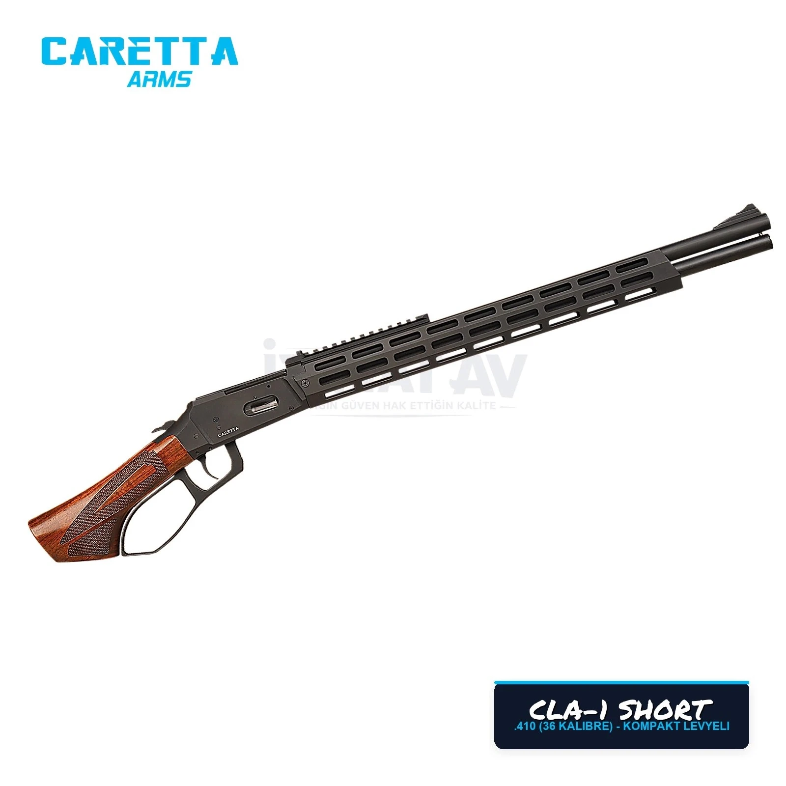 Caretta CLA-01 Short Kısa Levyeli Av Tüfeği 36 Kalibre (.410)