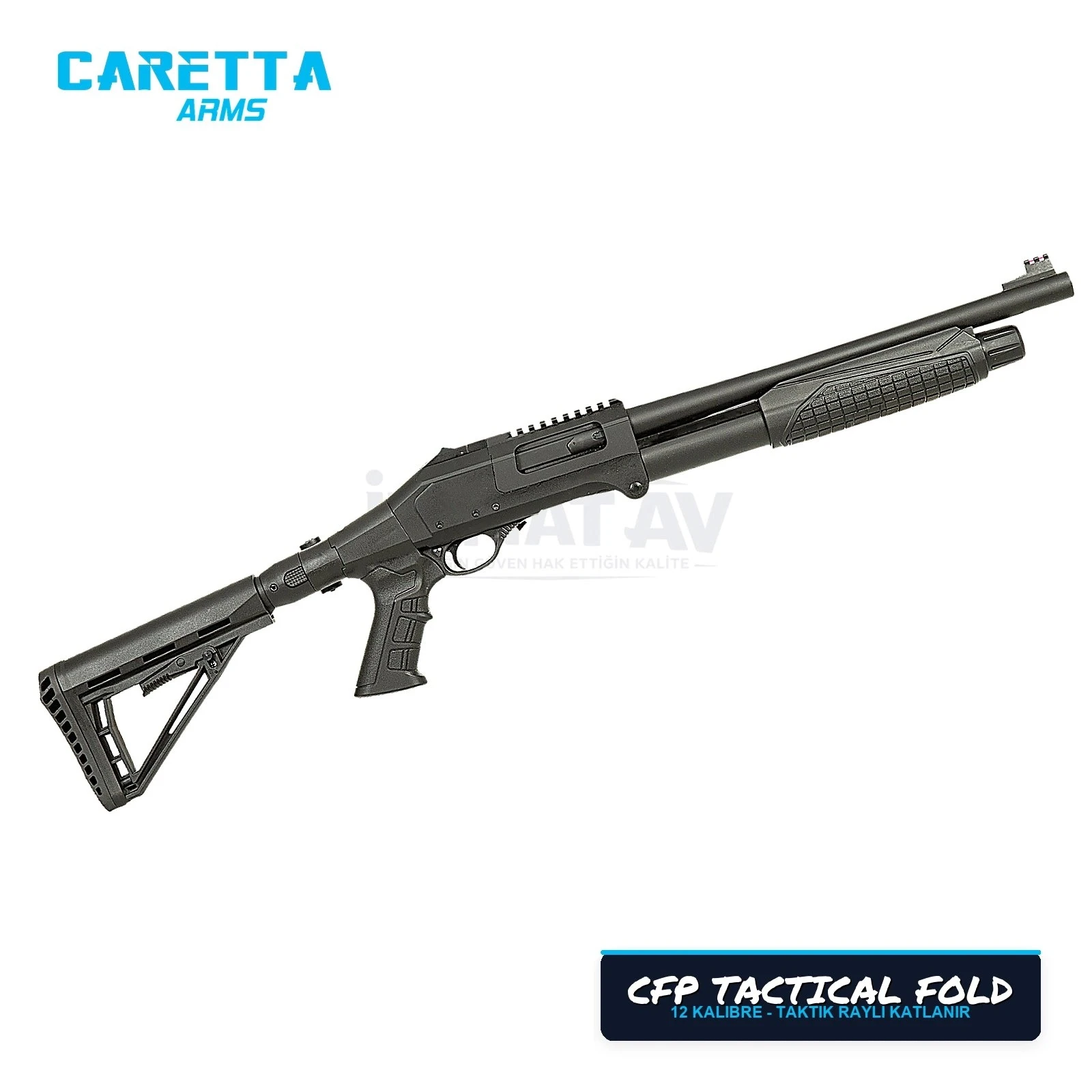 Caretta CFP Taktik Katlanır Pompalı Av Tüfeği 12 Kalibre
