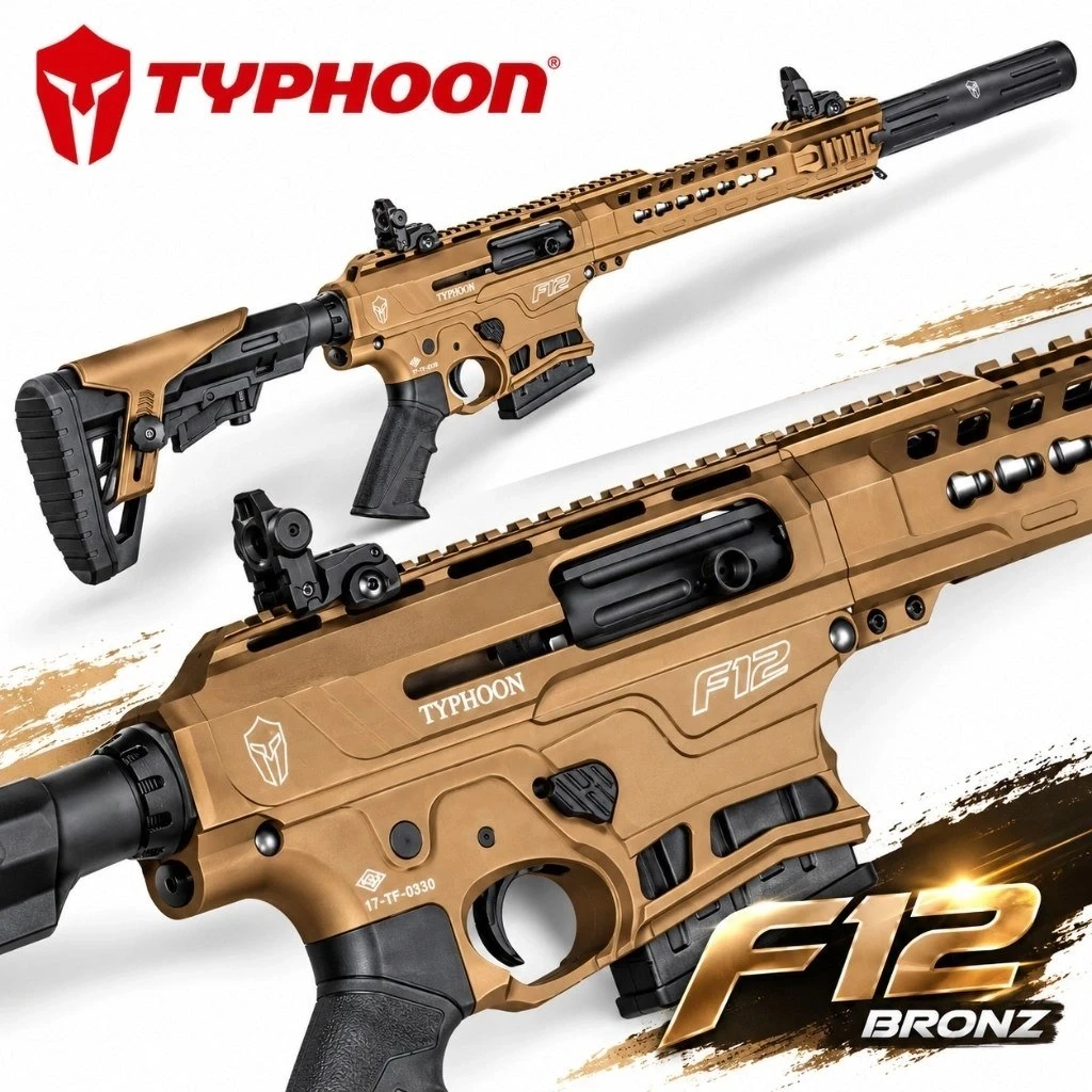 Typhoon F12 Bronz Şarjörlü Yarı Otomatik Av Tüfeği