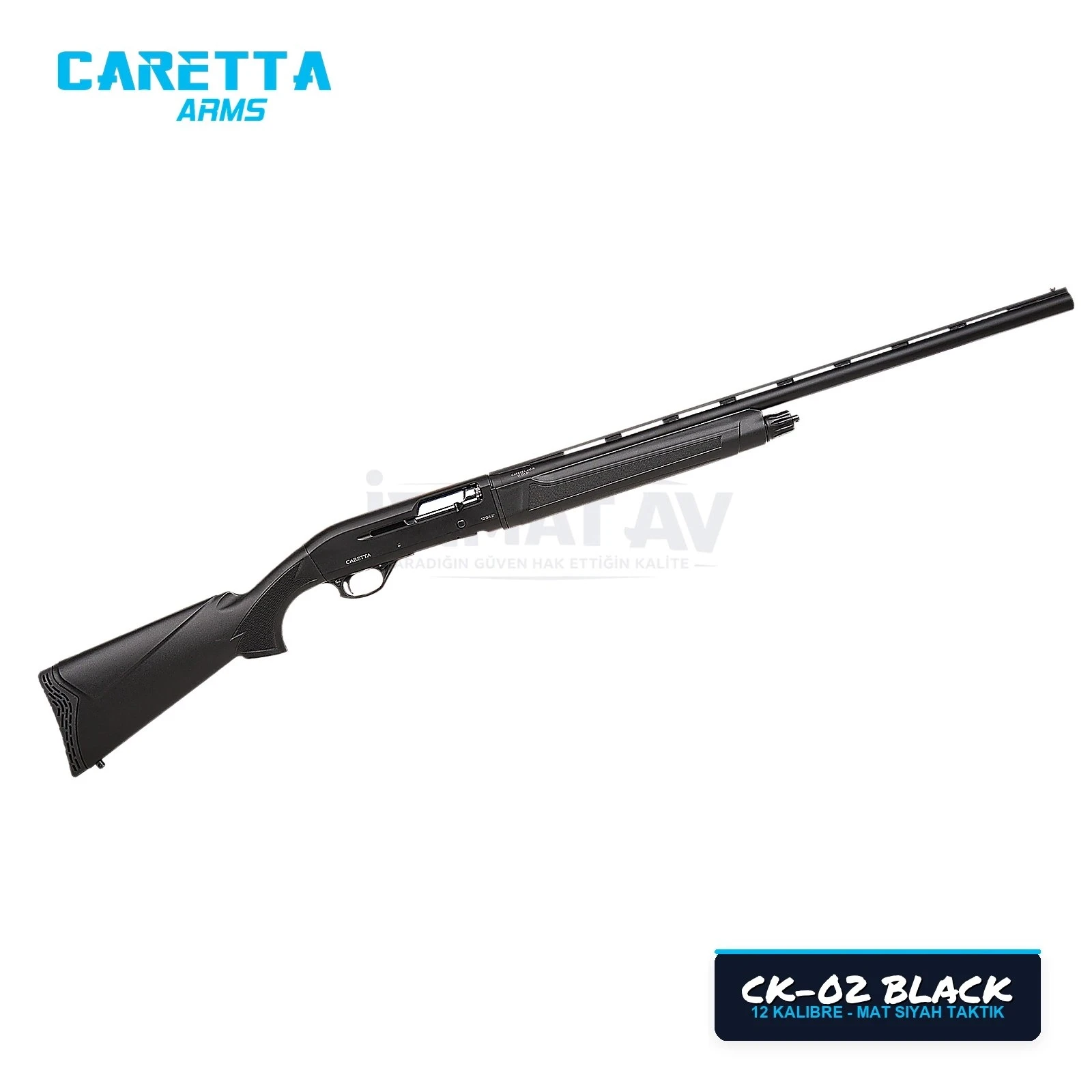 Caretta CK-02 Tactical Black Yarı Otomatik Av Tüfeği 12 Kalibre