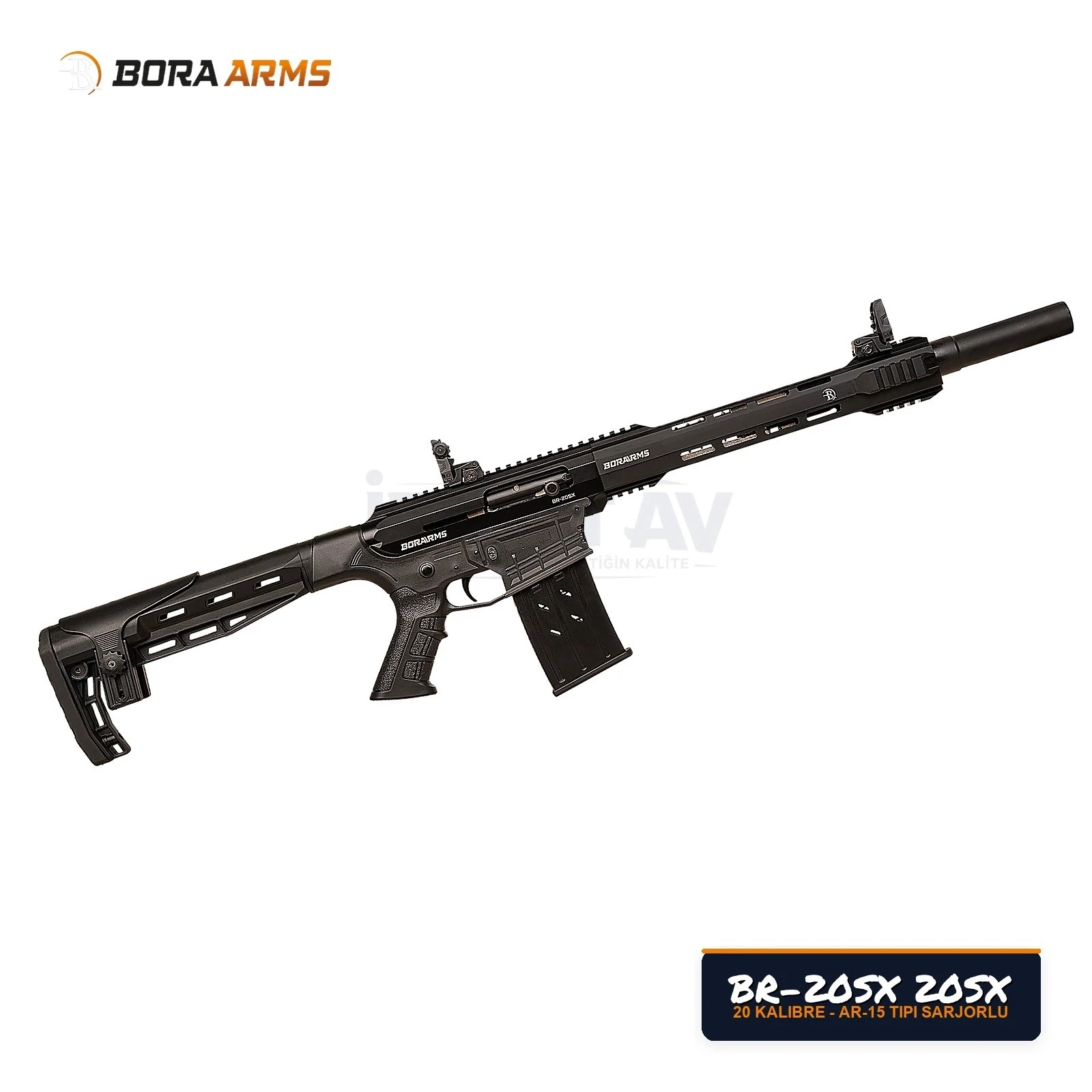 Bora Arms BR-20SX 20SX 20 Kalibre Şarjörlü Av Tüfeği
