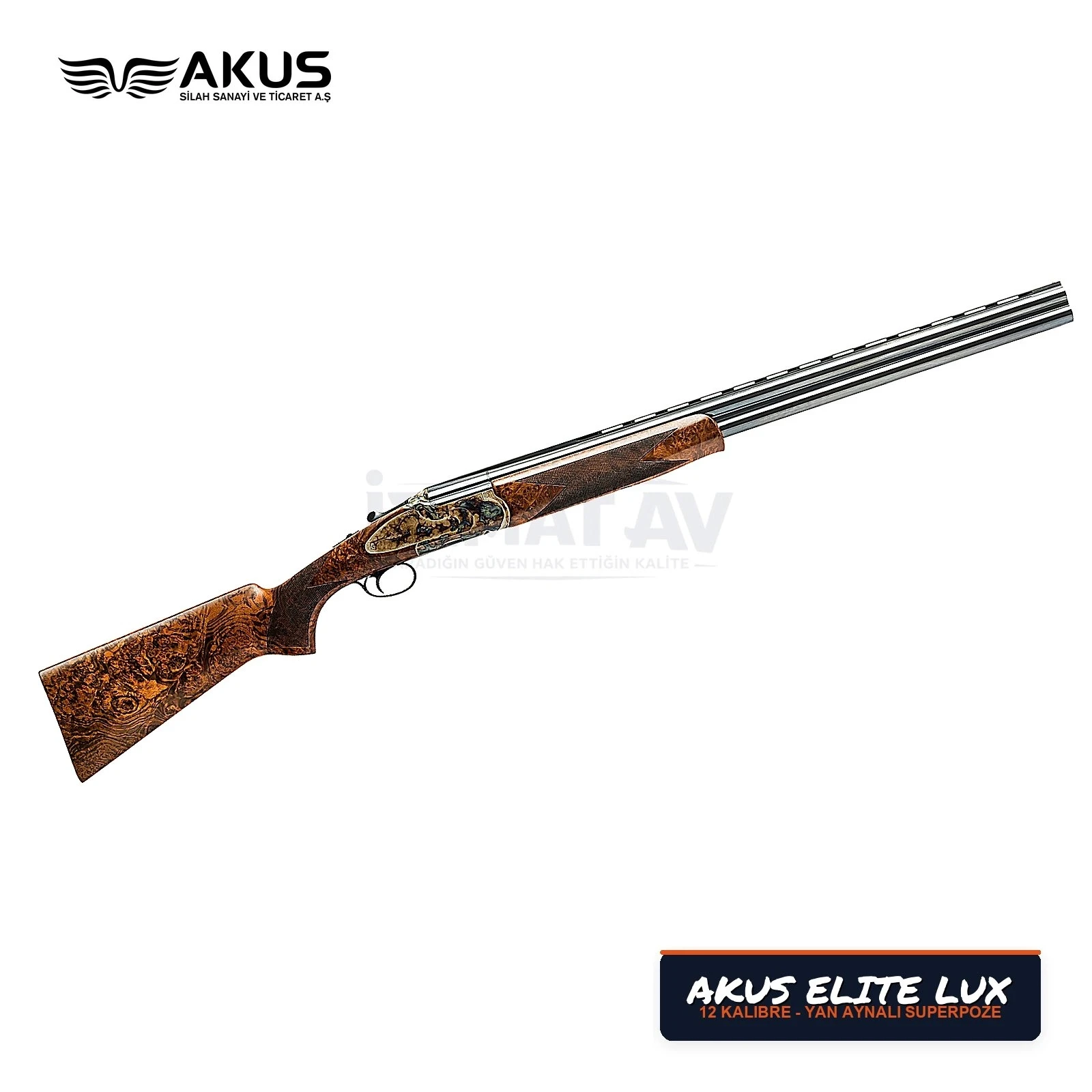 Akus Elite Lux Yan Aynalı Süperpoze Av Tüfeği