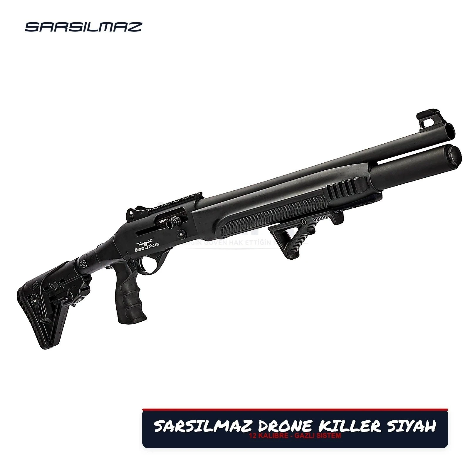 Sarsılmaz Drone Killer Siyah Otomatik Av Tüfeği