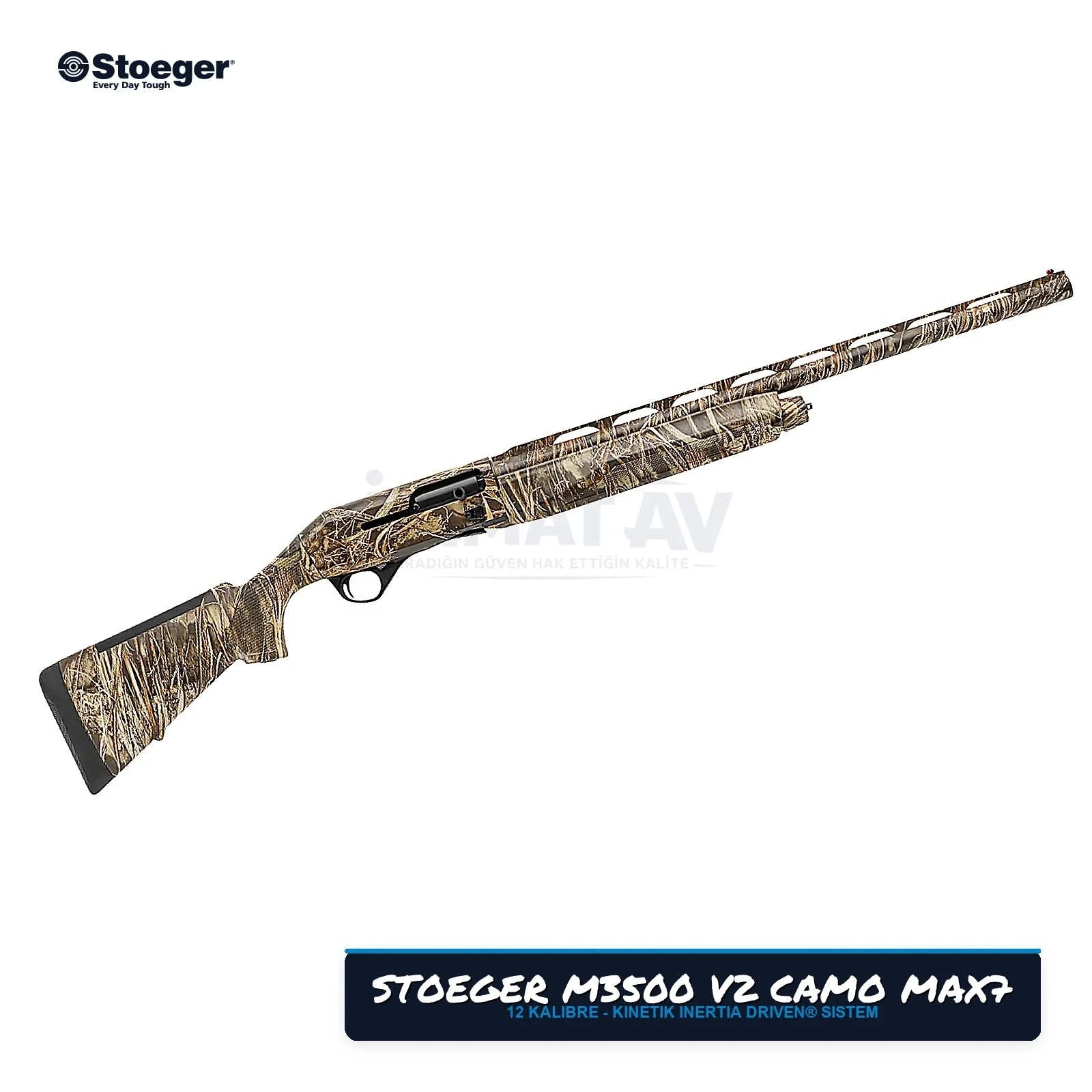Stoeger M3500 V2 Camo Max7 Yarı Otomatik Av Tüfeği