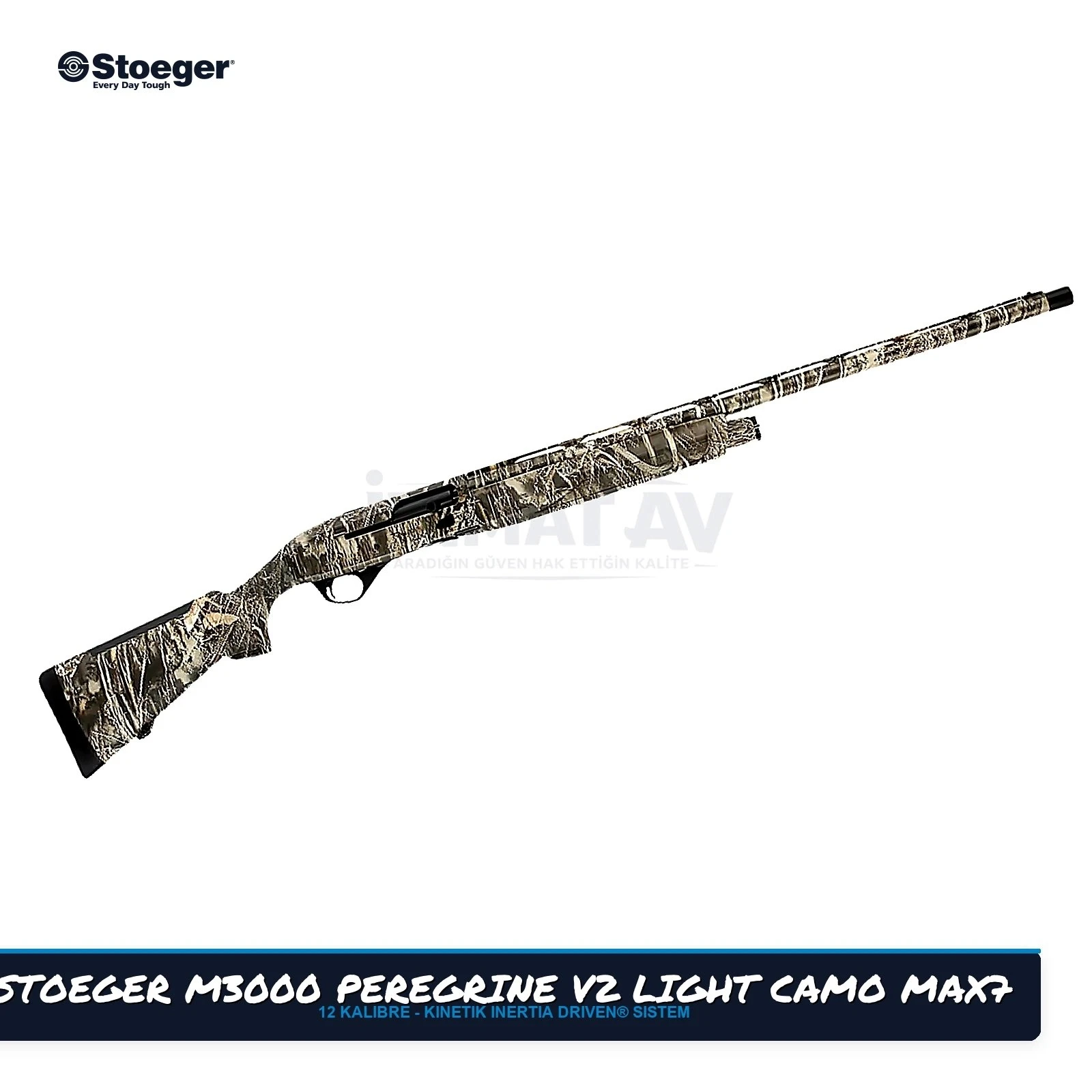 Stoeger M3000 Peregrine V2 Light Camo Max7 Yarı Otomatik Av Tüfeği