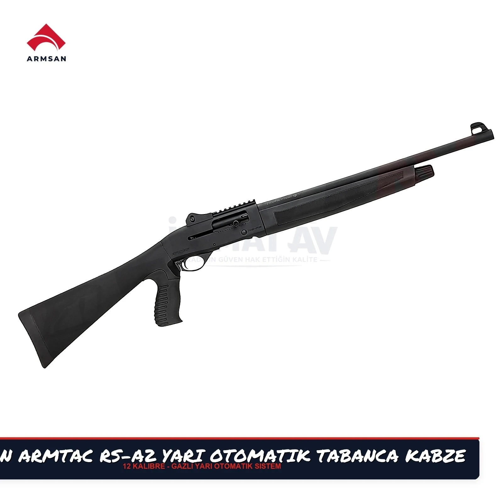 Armsan Armtac RS-A2 Yarı Otomatik Tabanca Kabze Av Tüfeği