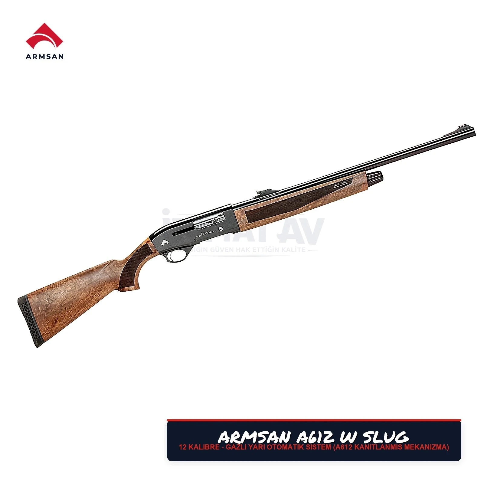 Armsan A612 W Slug Yarı Otomatik Av Tüfeği