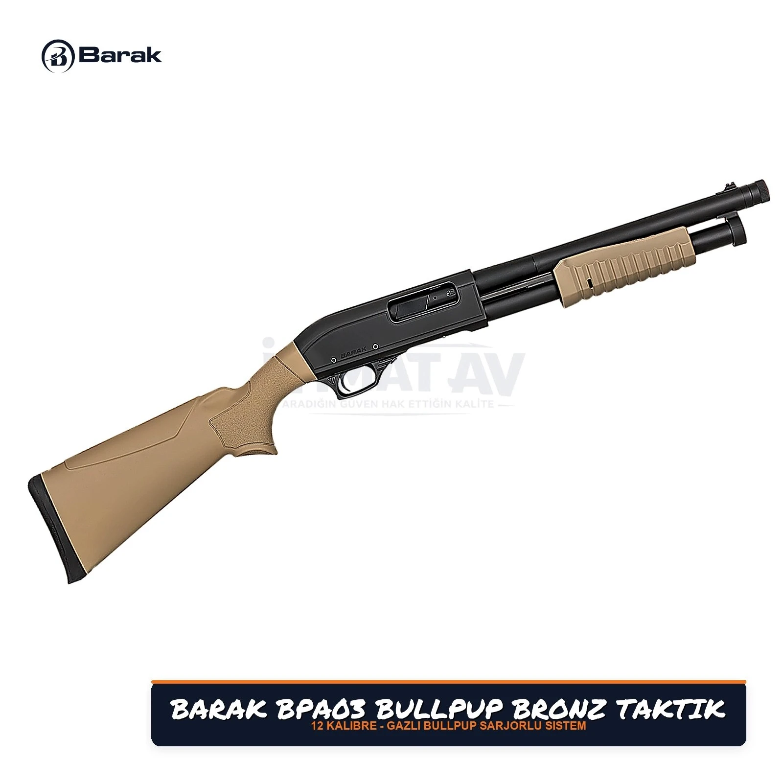 Barak BPA03 Bullpup Bronz Taktik Av Tüfeği
