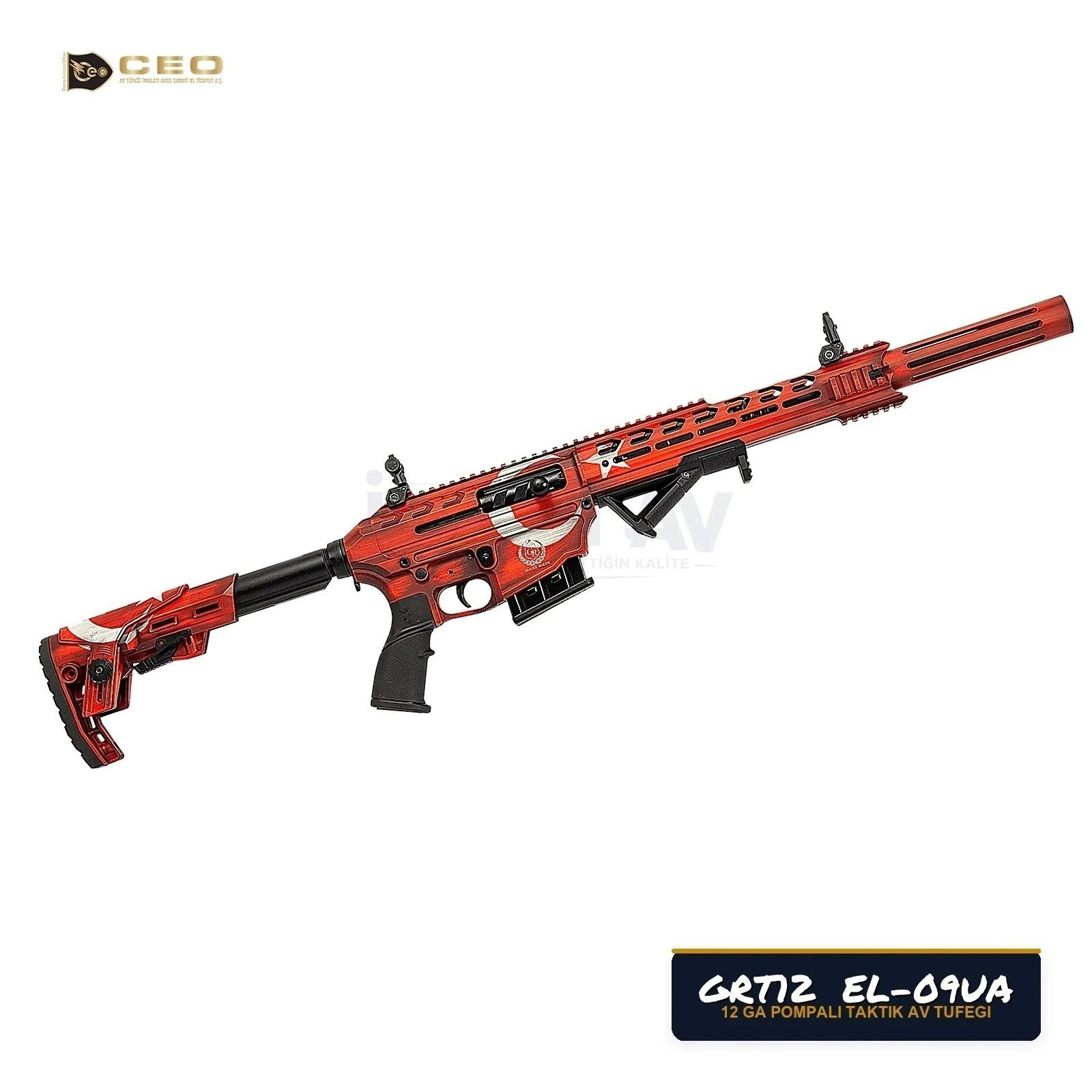 CEO Arms GRT12 EL-09UA 12 Kalibre Pompalı Av Tüfeği