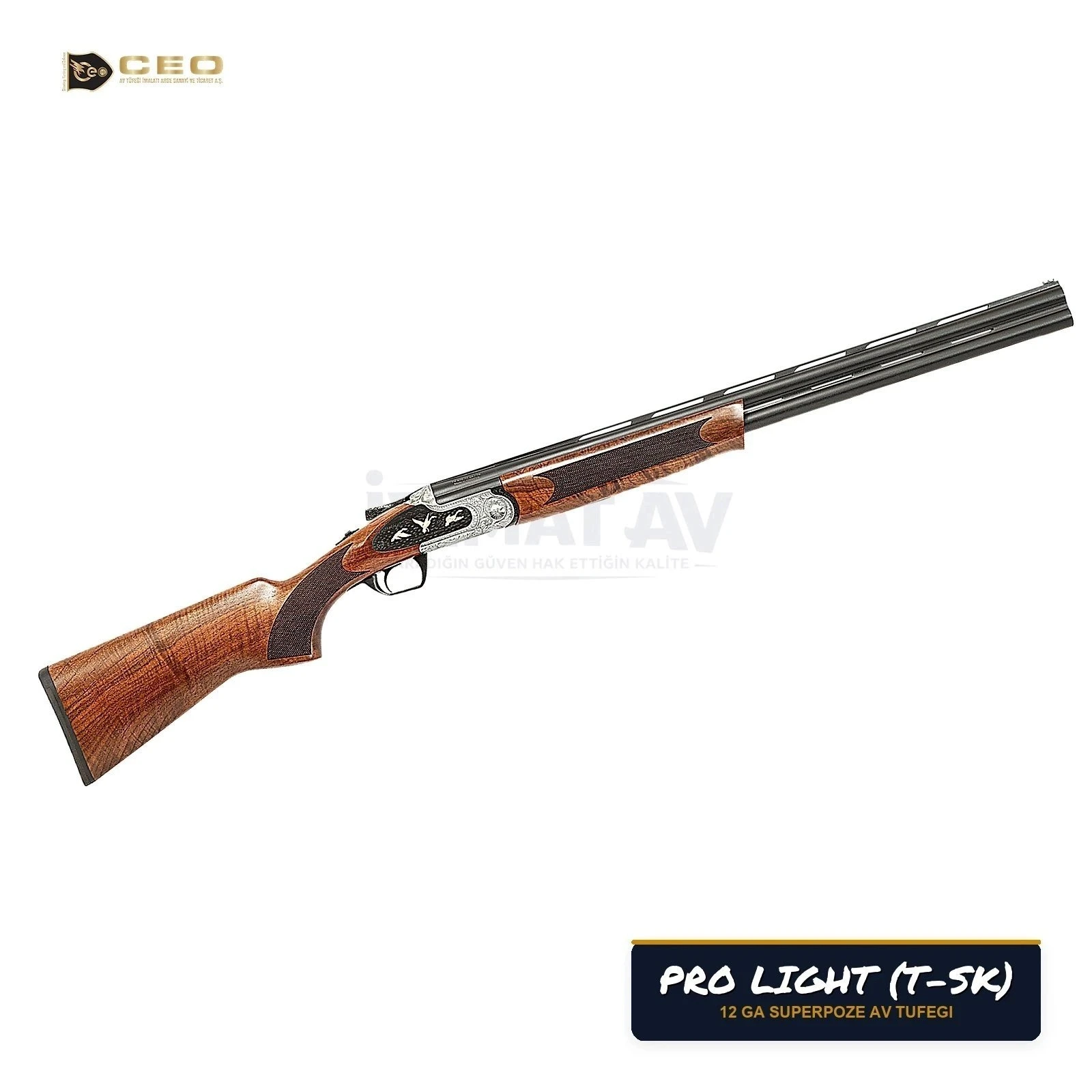 CEO Arms PRO LIGHT T-SK 12 Kalibre Süperpoze Av Tüfeği