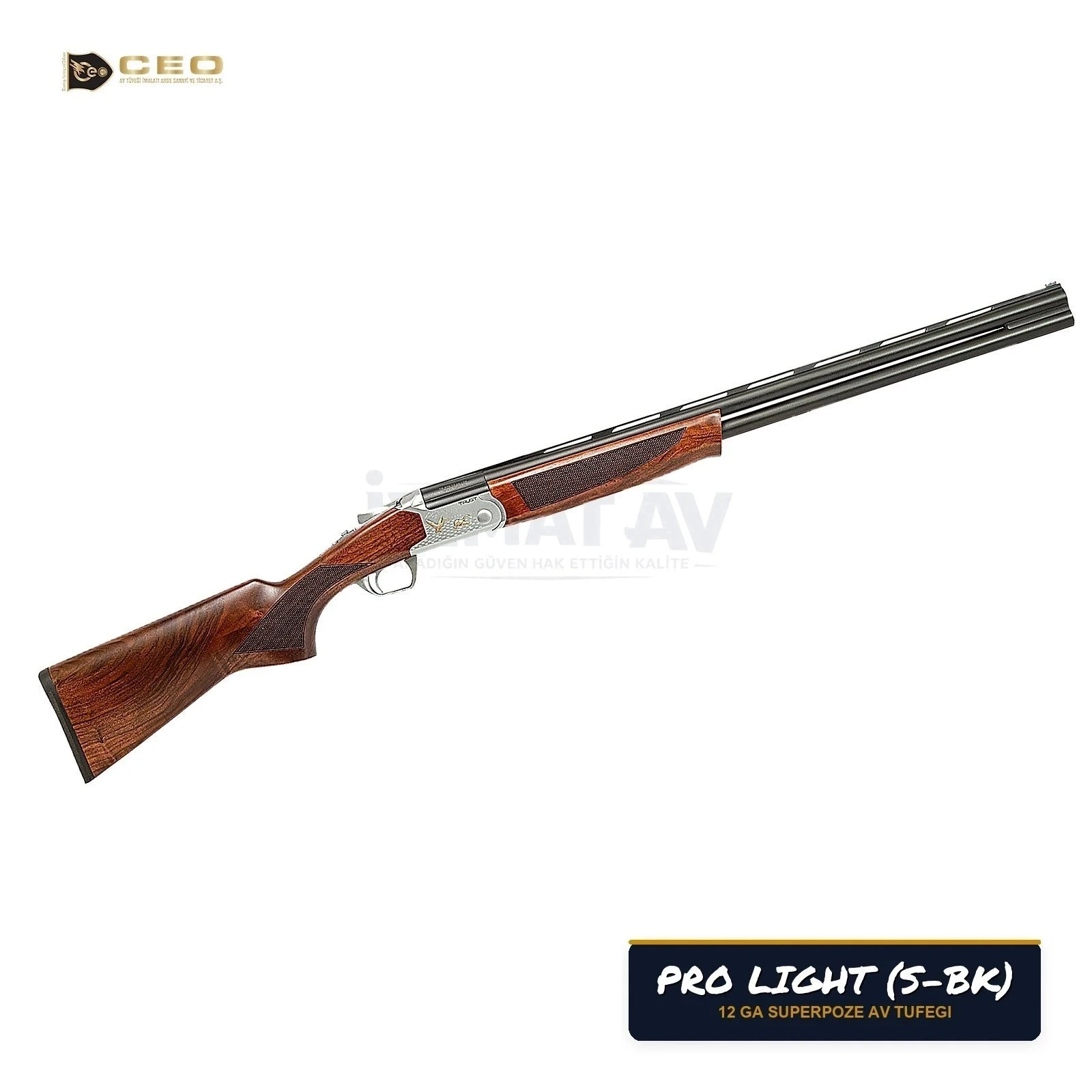CEO Arms PRO LIGHT S-BK 12 Kalibre Süperpoze Av Tüfeği