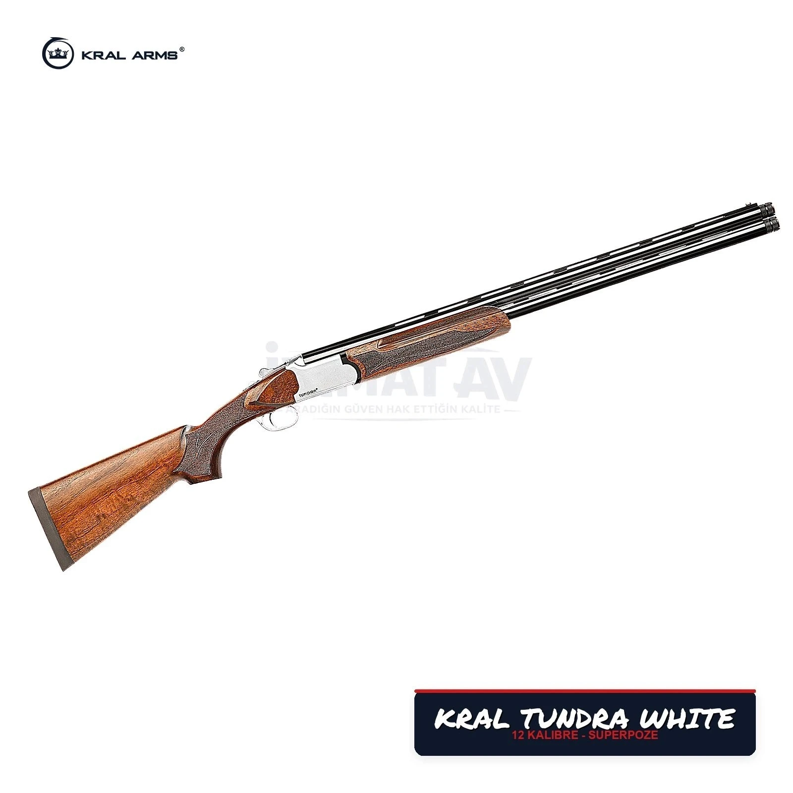 Kral Arms Tundra White Süperpoze Av Tüfeği
