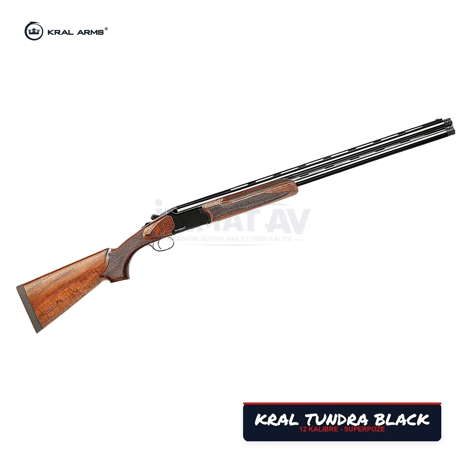 Kral Arms Tundra Black Süperpoze Av Tüfeği