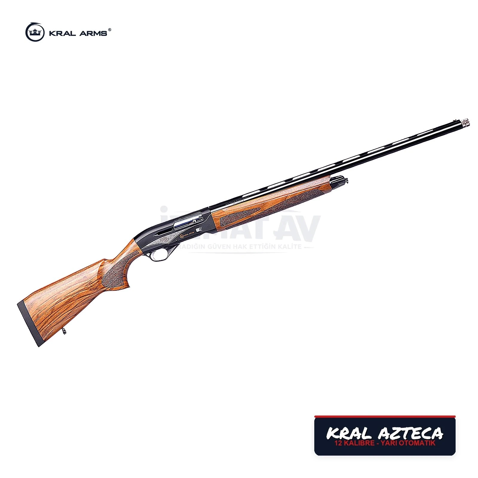 Kral Arms Azteca Yari Otomati̇k Av Tüfeği