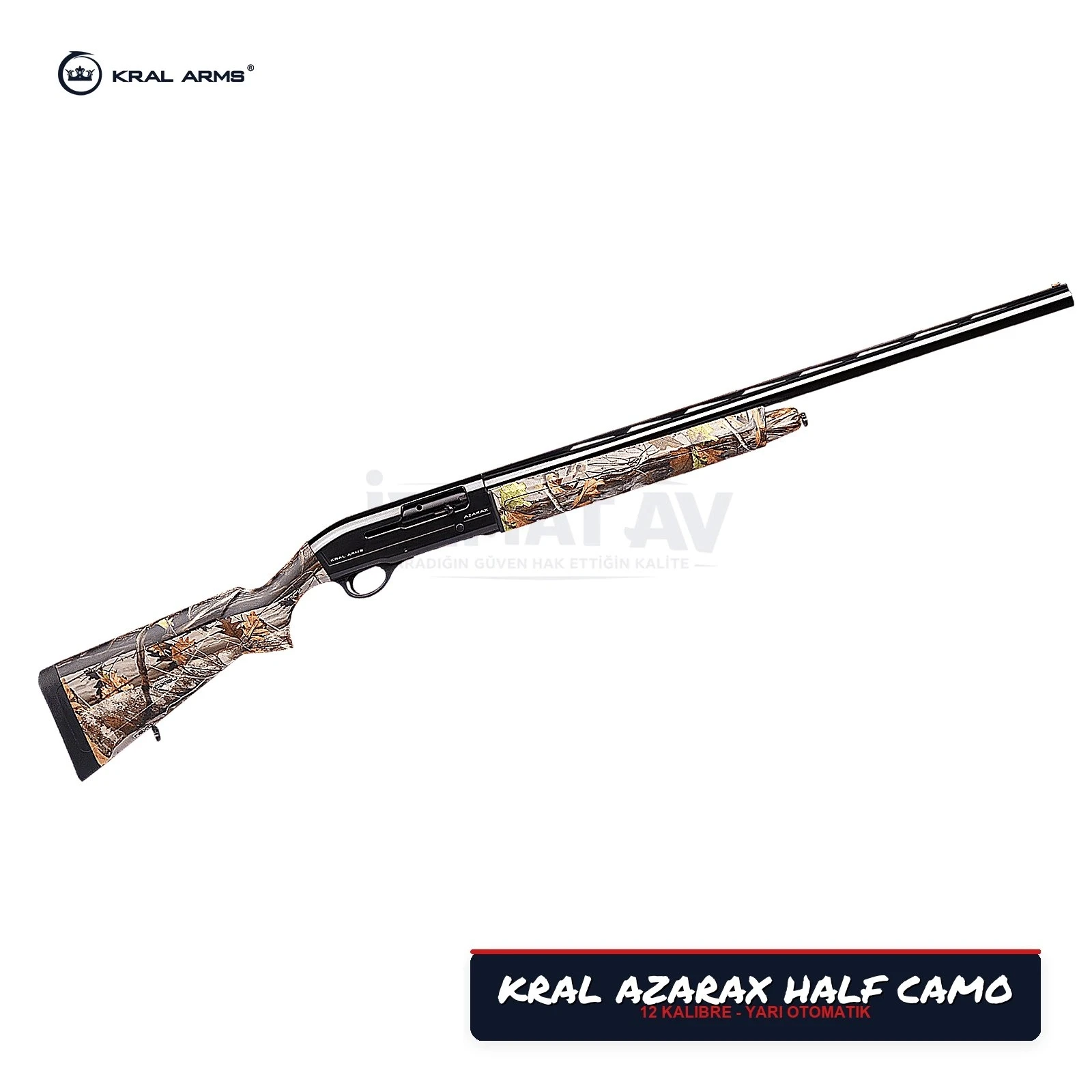 Kral Arms Azarax Half Camo Yari Otomati̇k Av Tüfeği
