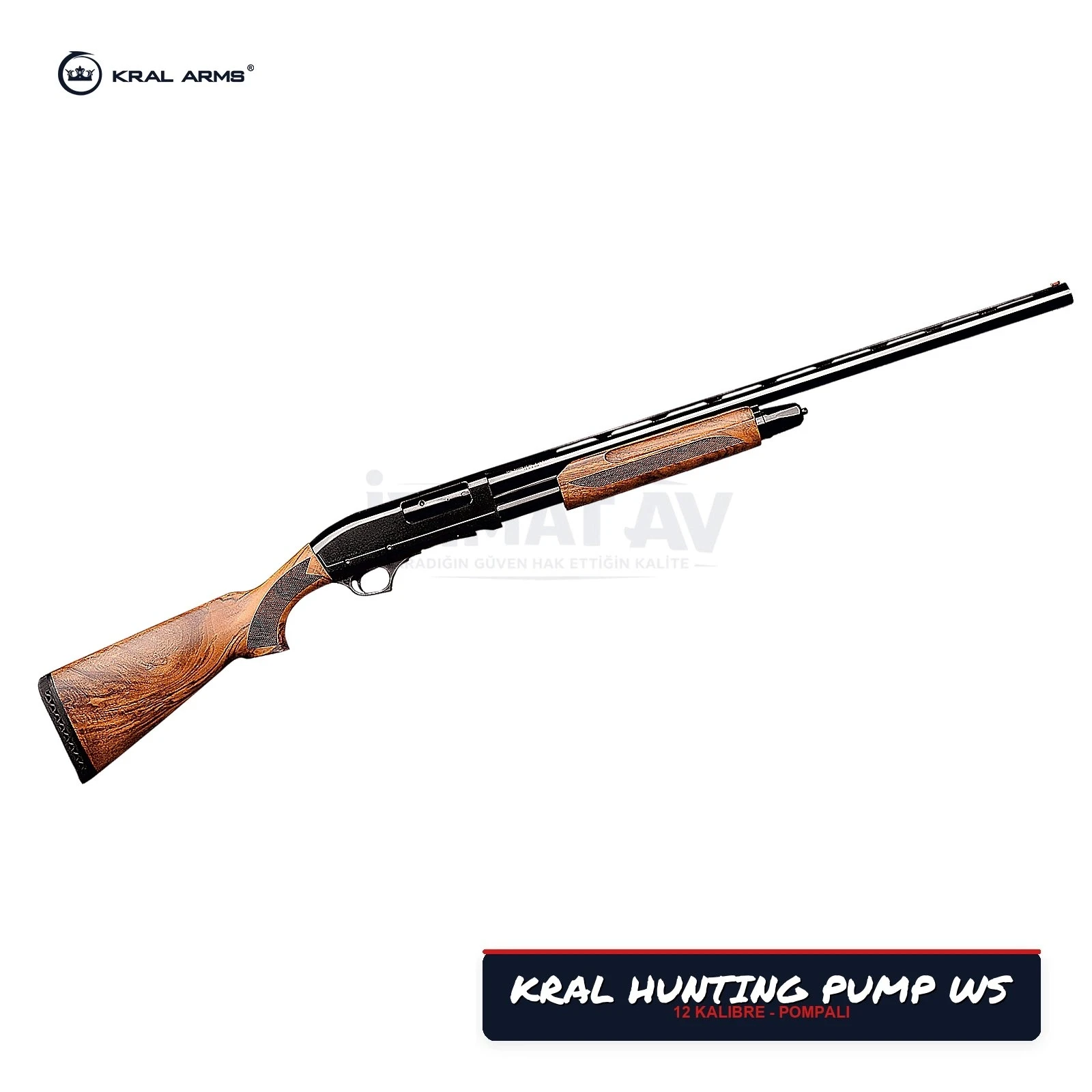 Kral Arms Hunting Pump Ws Pompali Av Tüfeği
