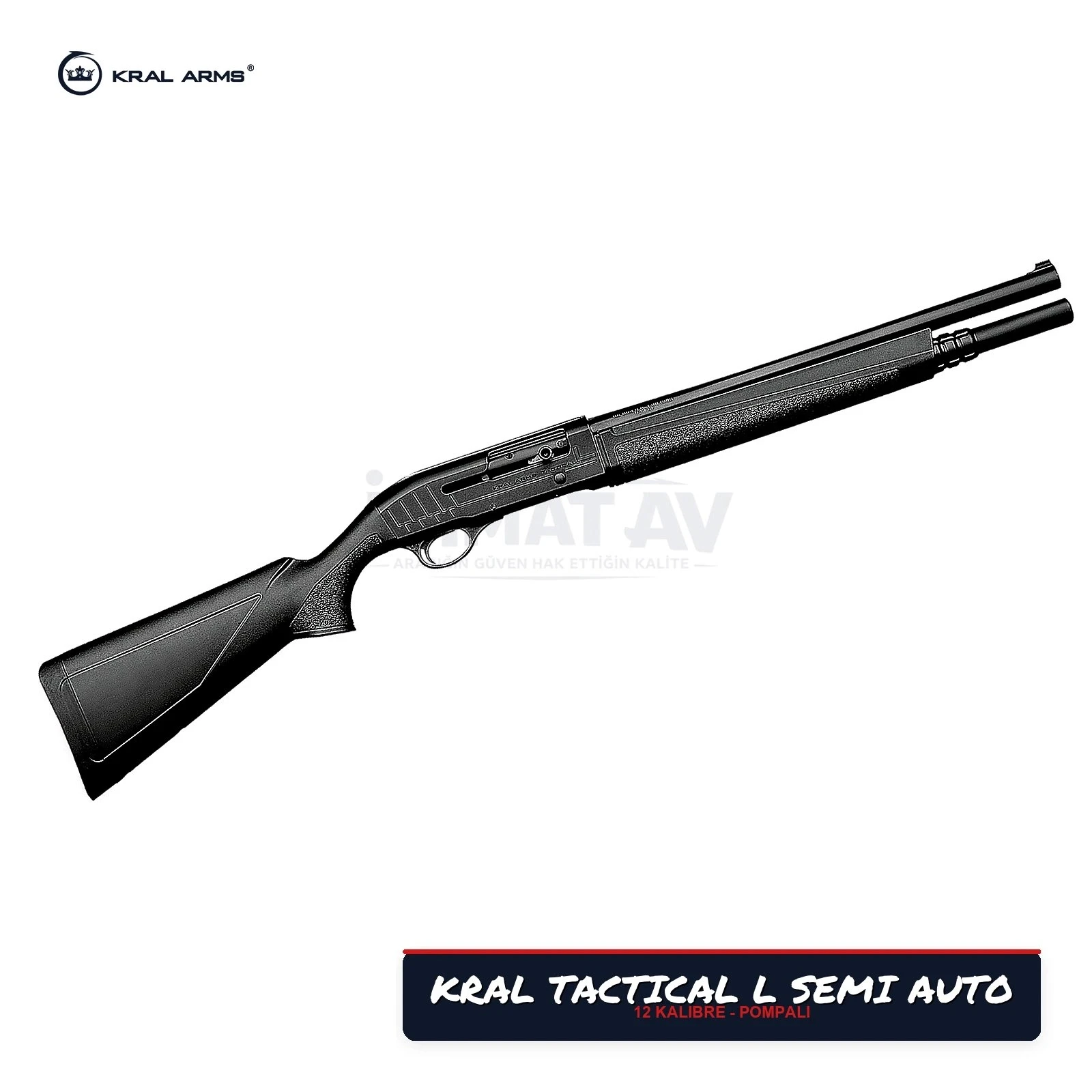 Kral Arms Tactical L Semi Auto Pompali Av Tüfeği