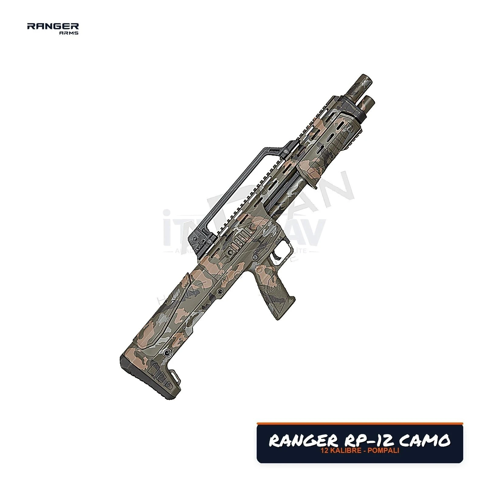 Ranger RP-12 Kamuflaj Desen Pompalı Av Tüfeği