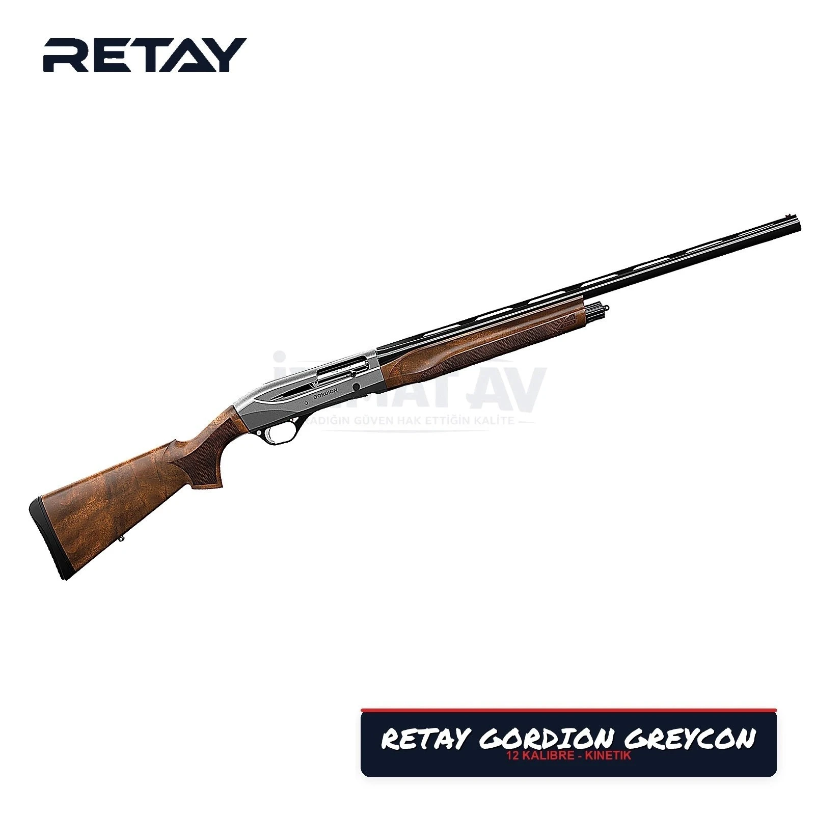 Retay Gordion Greycon 12 Kalibre Kinetik Yarı Otomatik Av Tüfeği