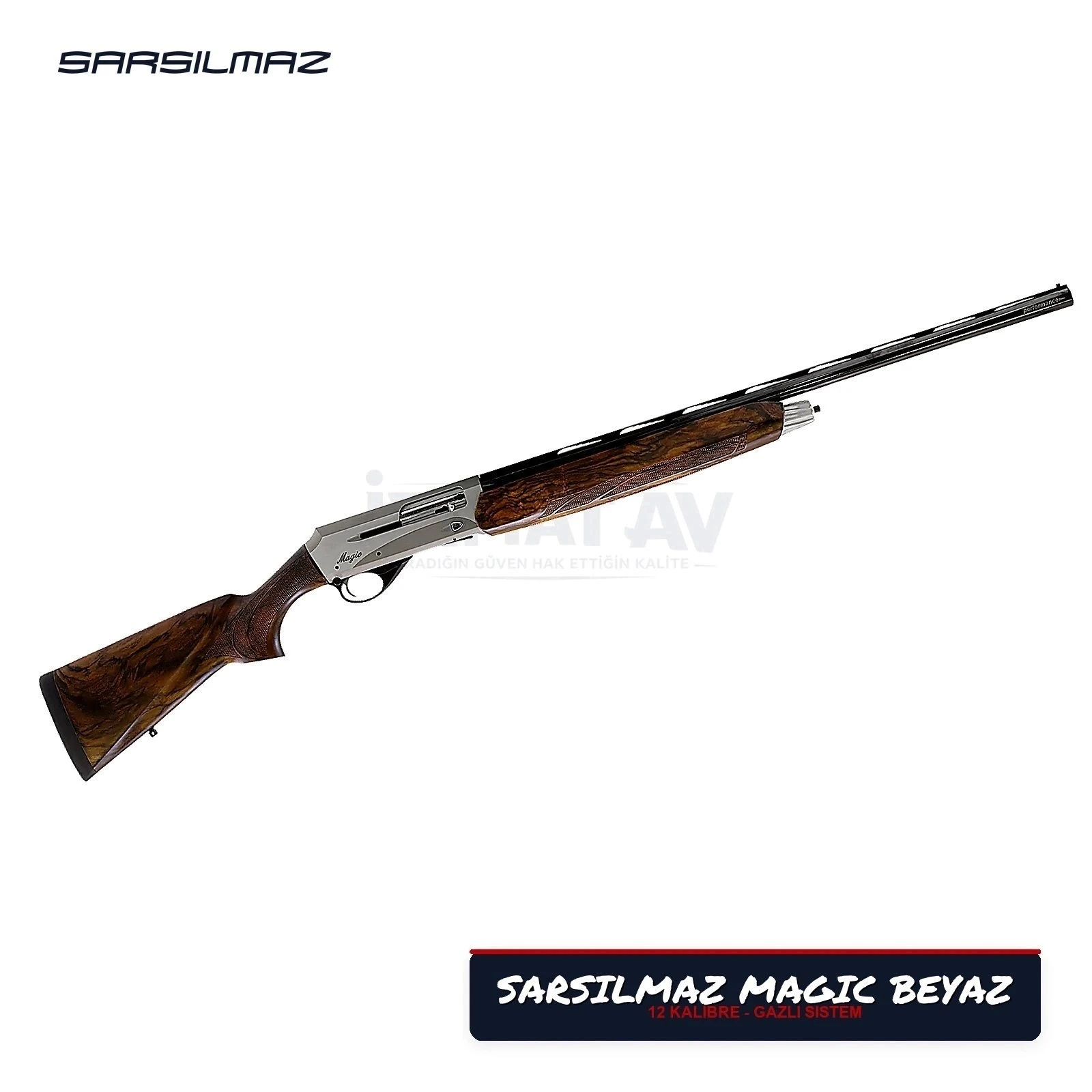 Sarsılmaz Magic Beyaz Otomatik Av Tüfeği