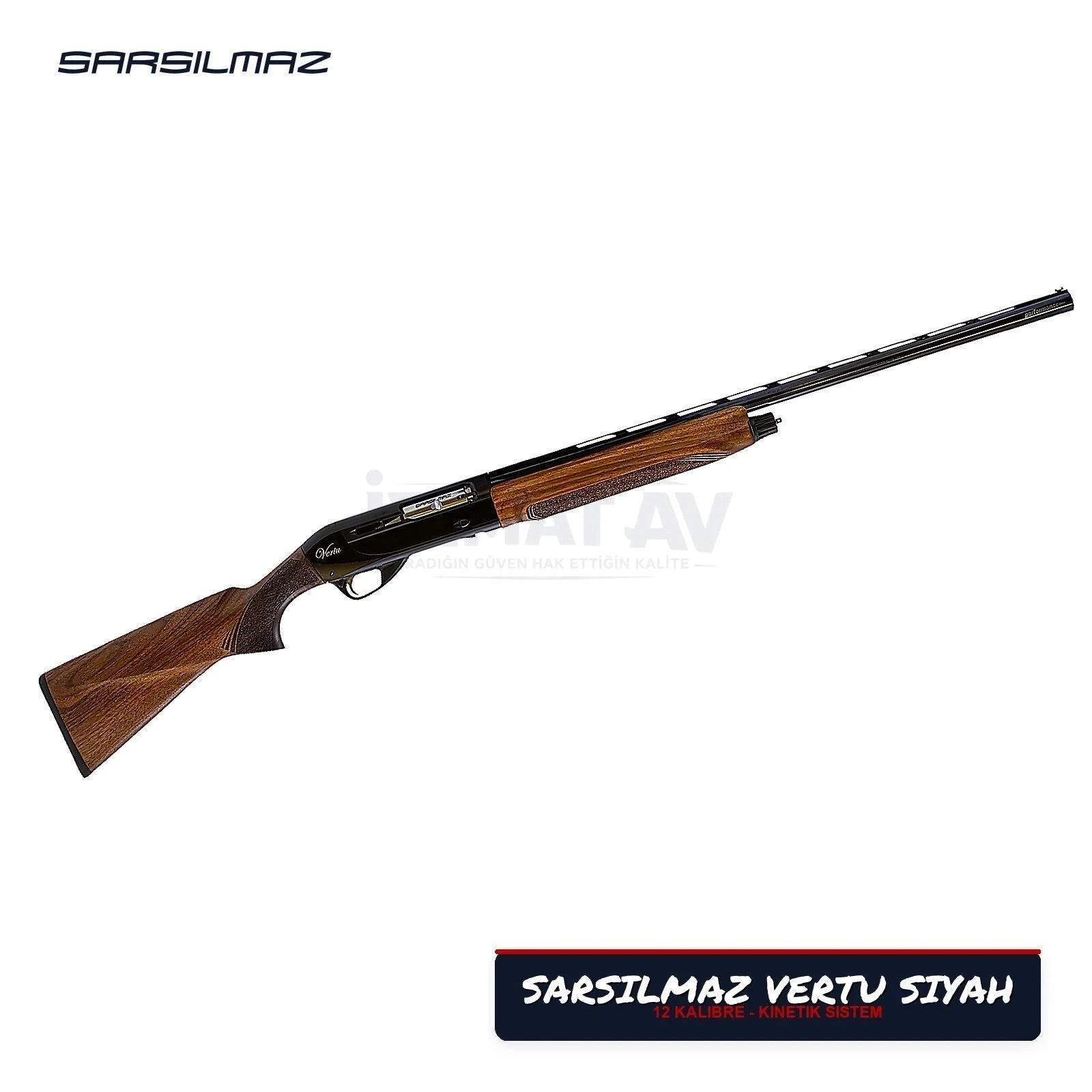 Sarsılmaz Vertu Siyah Otomatik Av Tüfeği