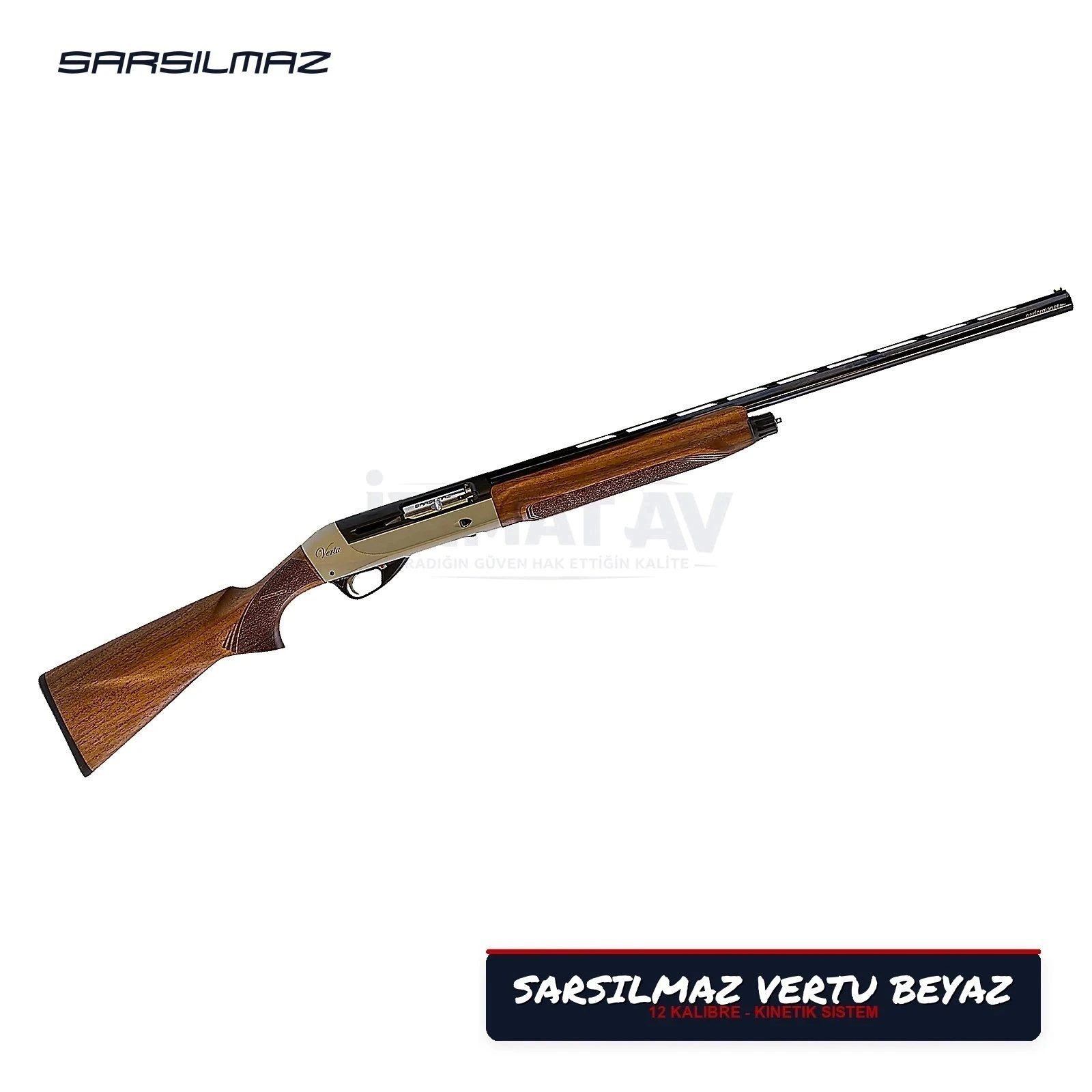 Sarsılmaz Vertu Beyaz Otomatik Av Tüfeği