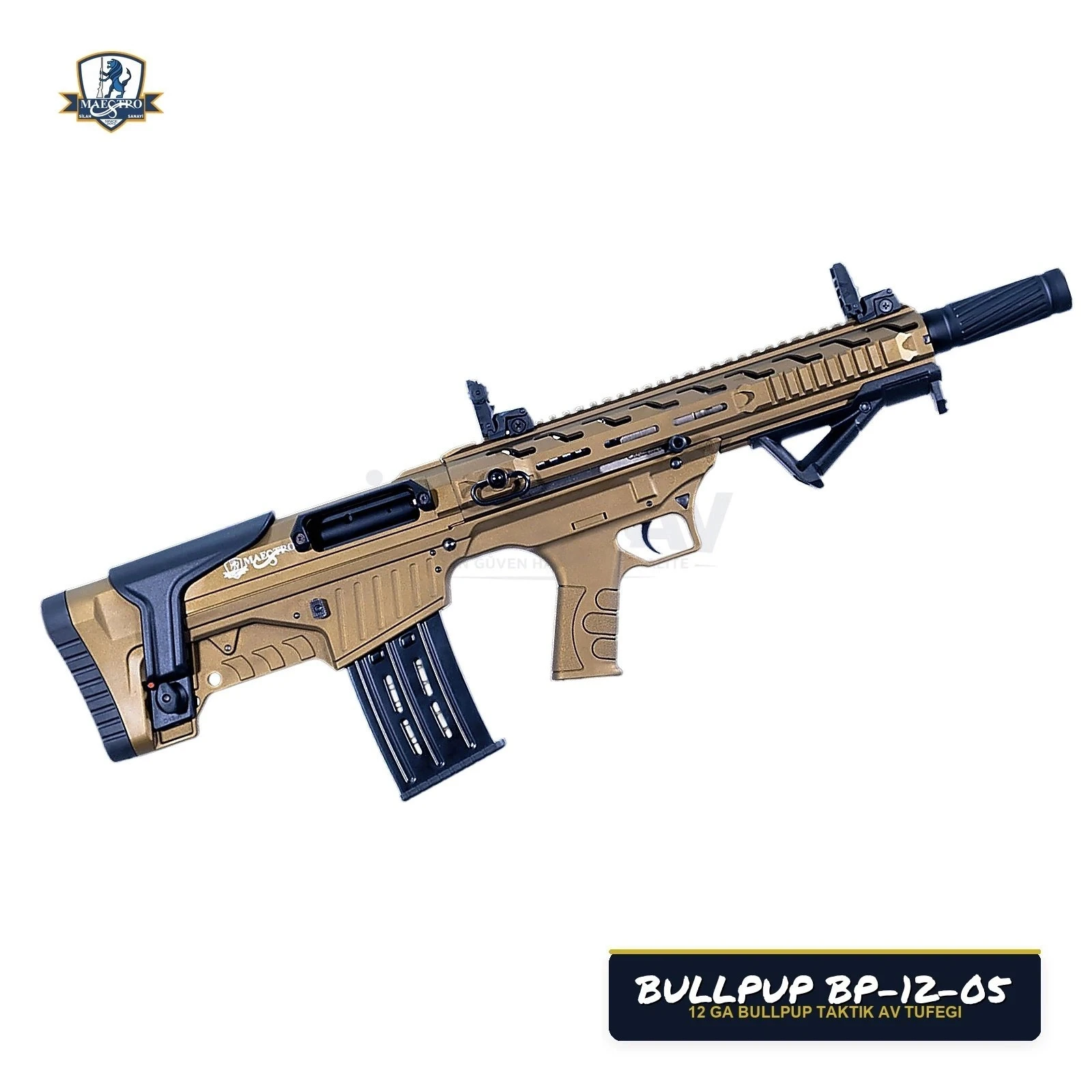 Maestro Arms Bullpup BP-12-05 12 Kalibre Bullpup Şarjörlü Av Tüfeği