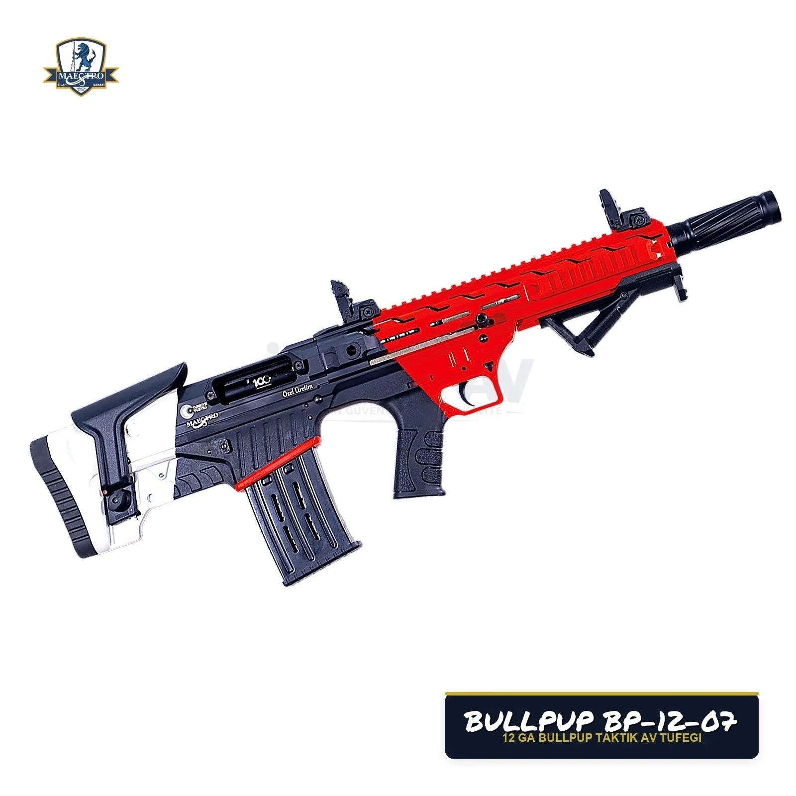 Maestro Arms Bullpup BP-12-07 12 Kalibre Bullpup Şarjörlü Av Tüfeği